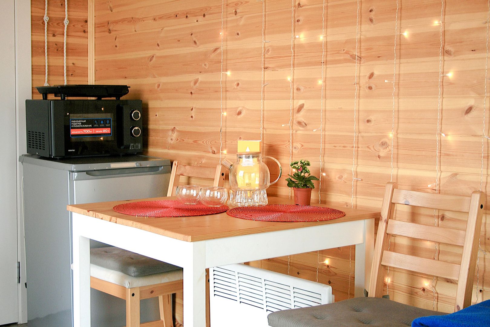 Небольшой двухместный номер с 1 кроватью