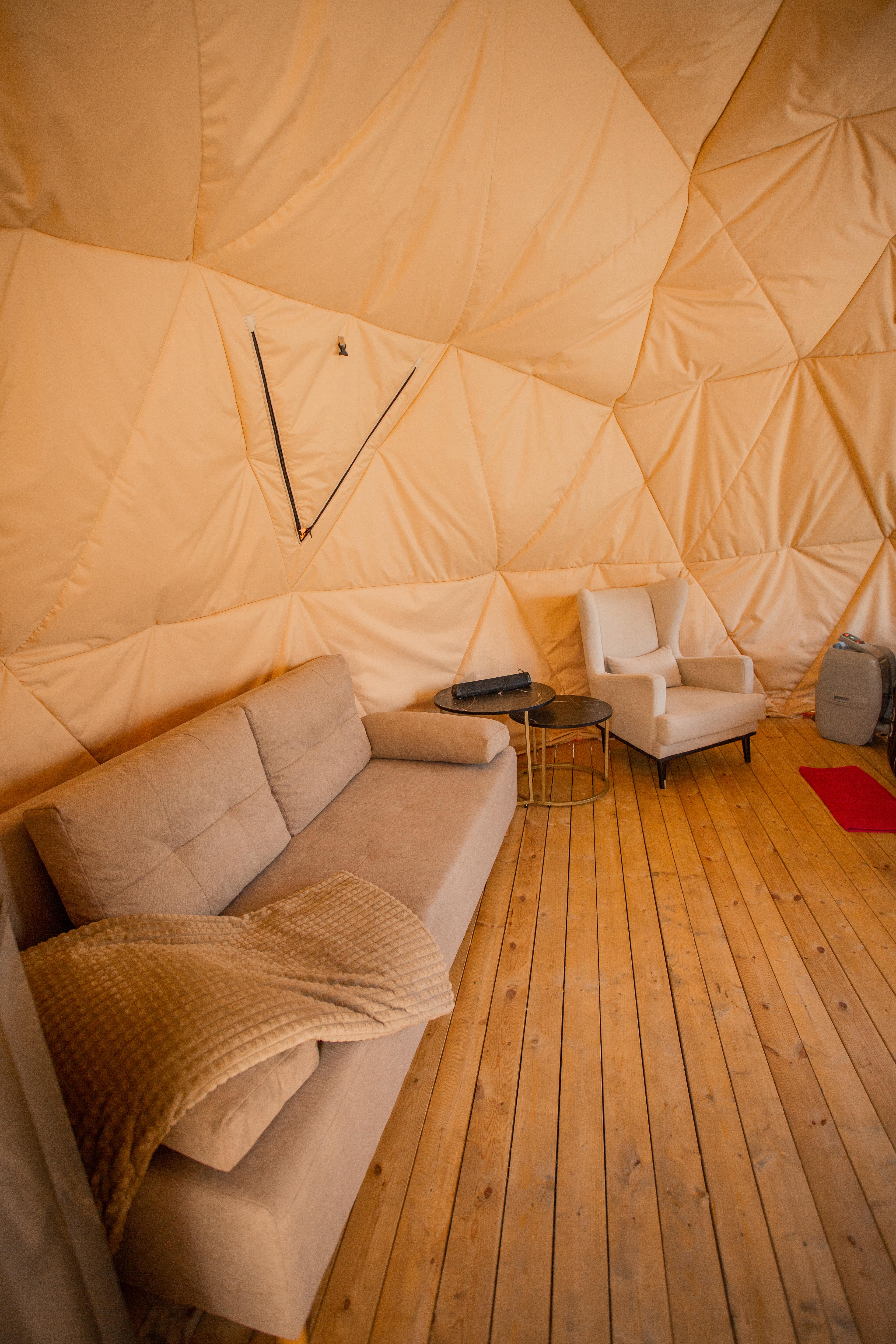 Геокупол Дюна с джакузи