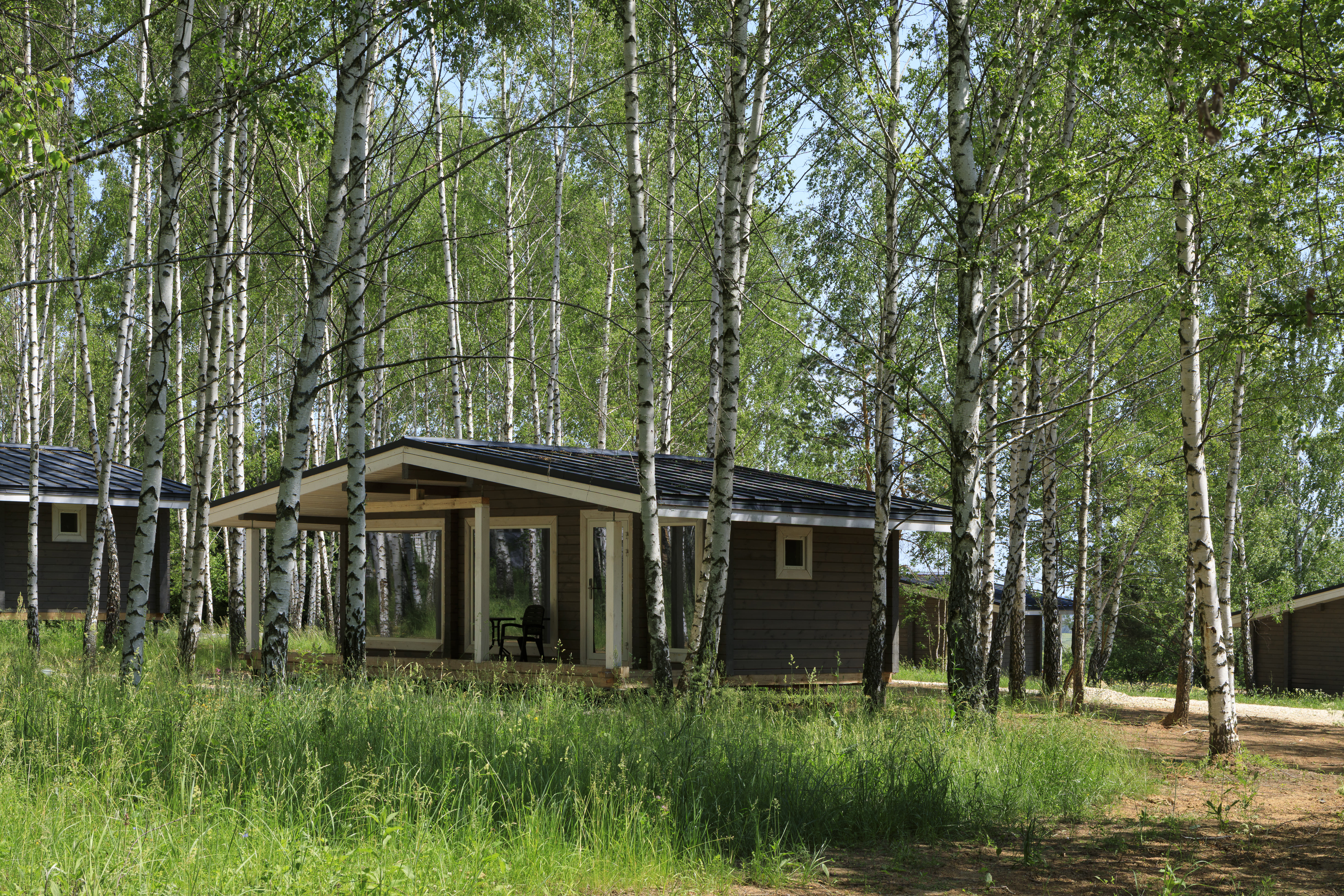 Трехместный номер с террасой