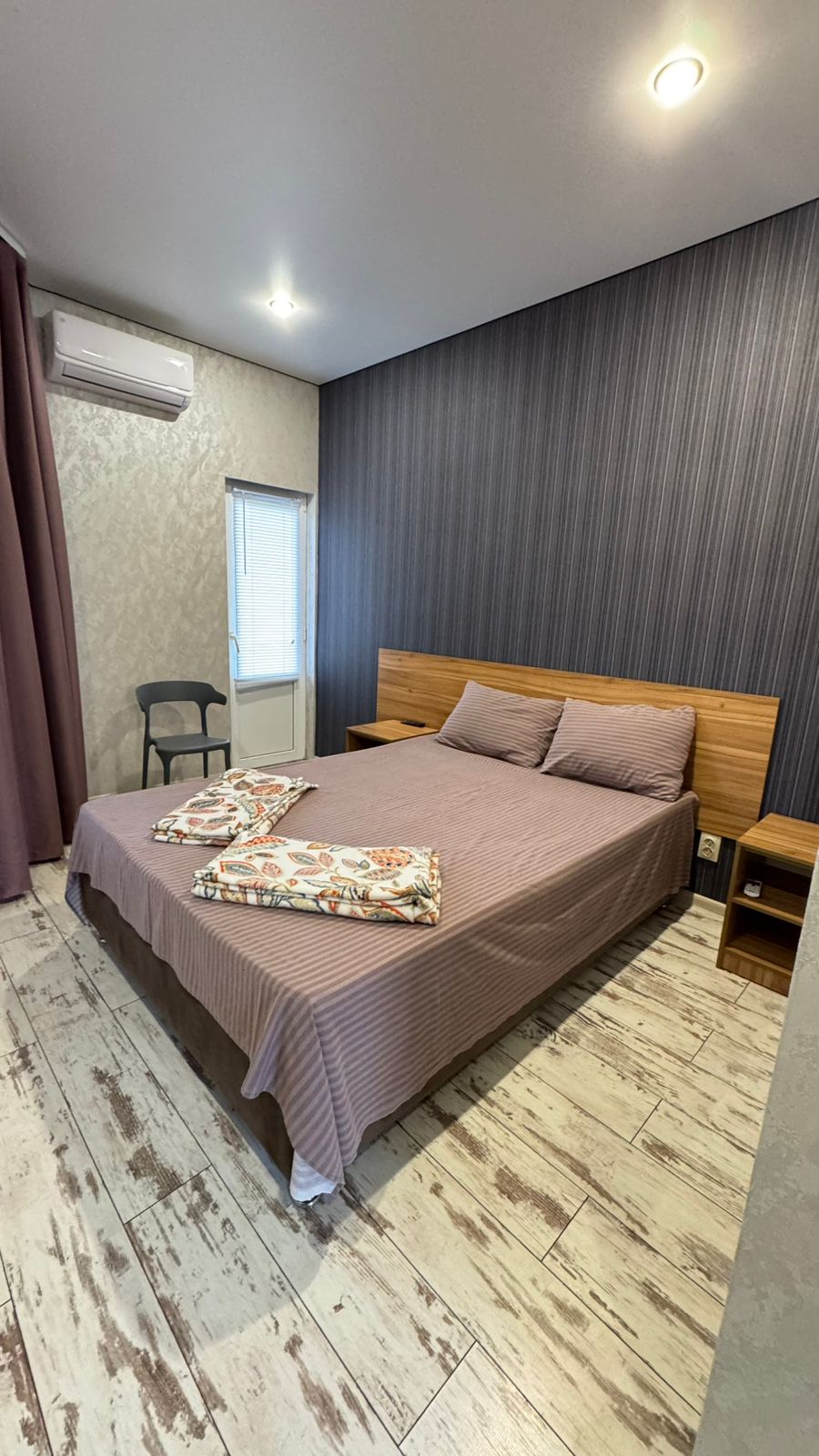 Двухместный номер с 1 кроватью и балконом