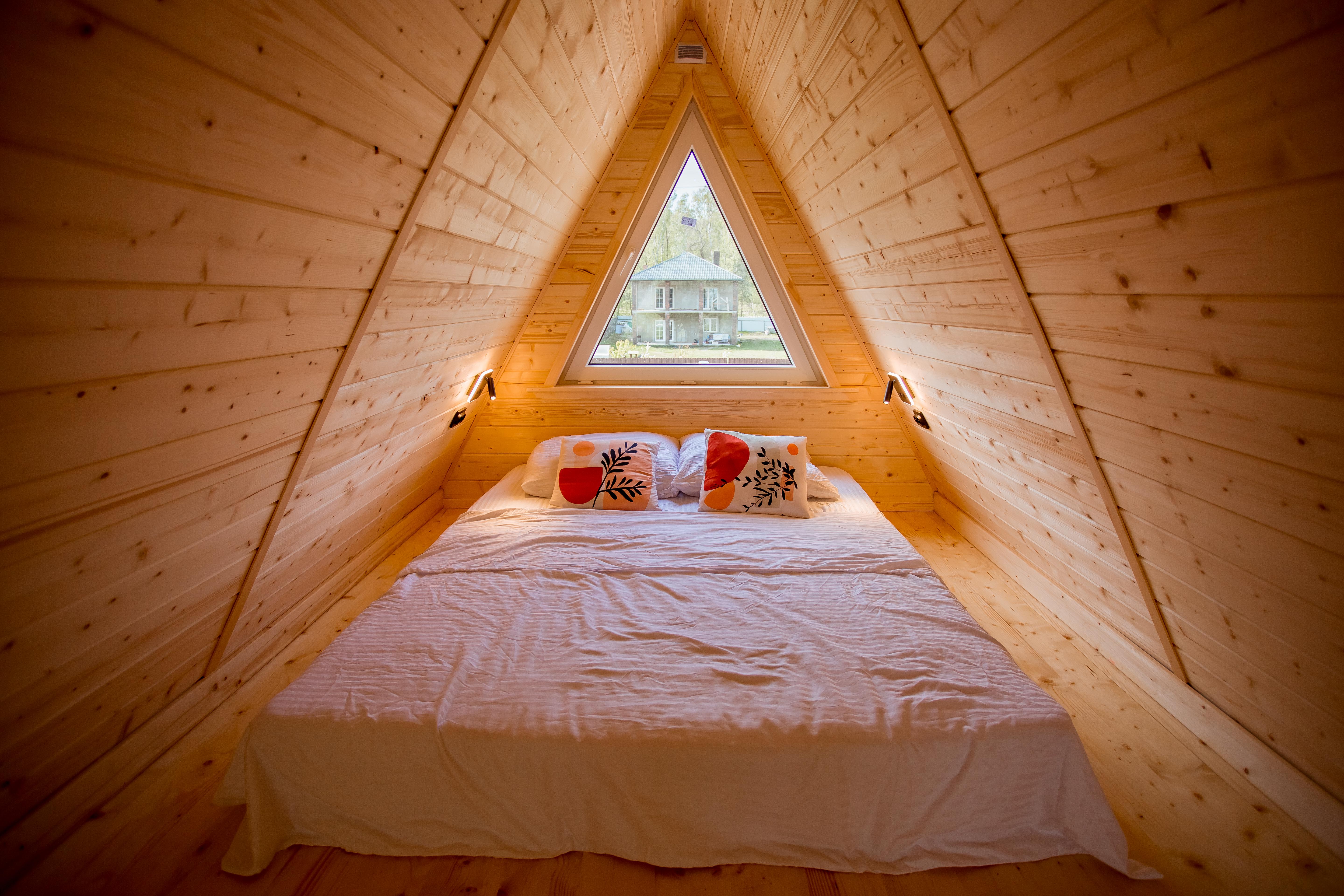 Дом с видом на лес и залив