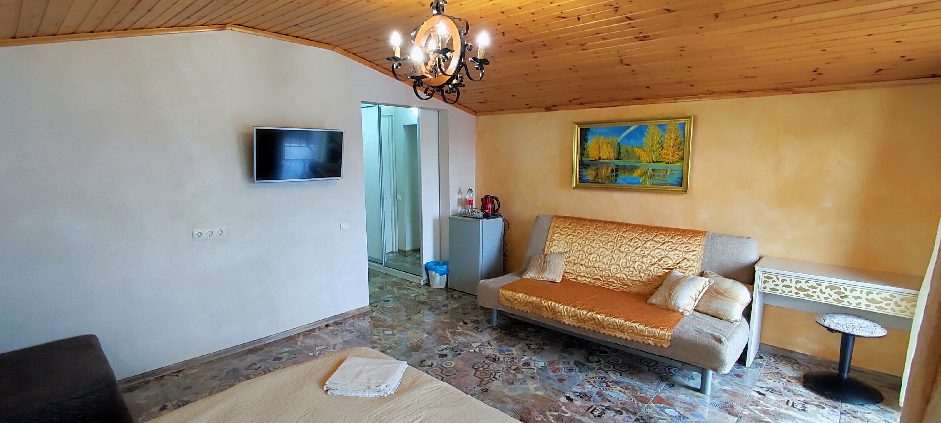 Семейный номер с балконом