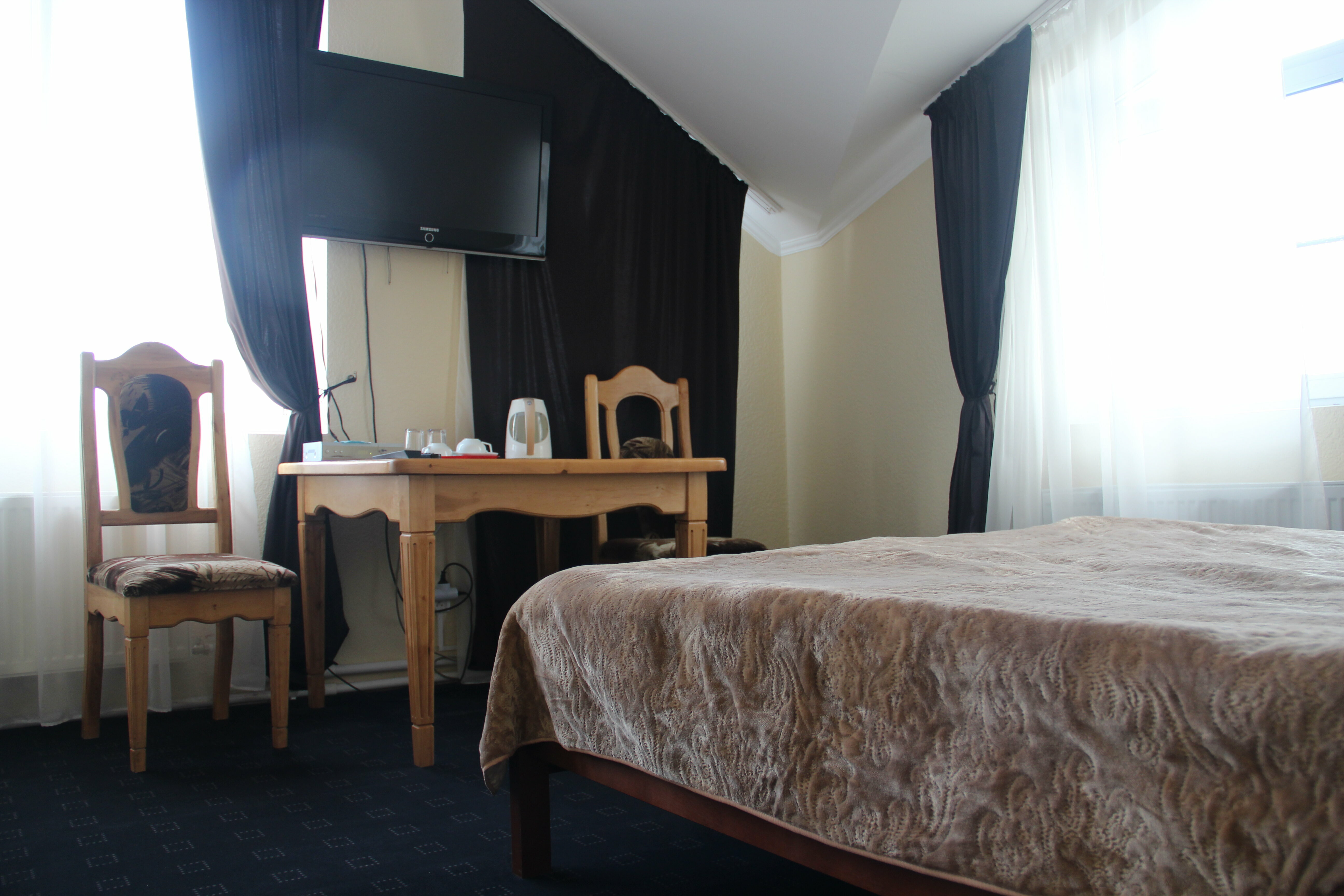 Одноместный номер с двухспальной кроватью