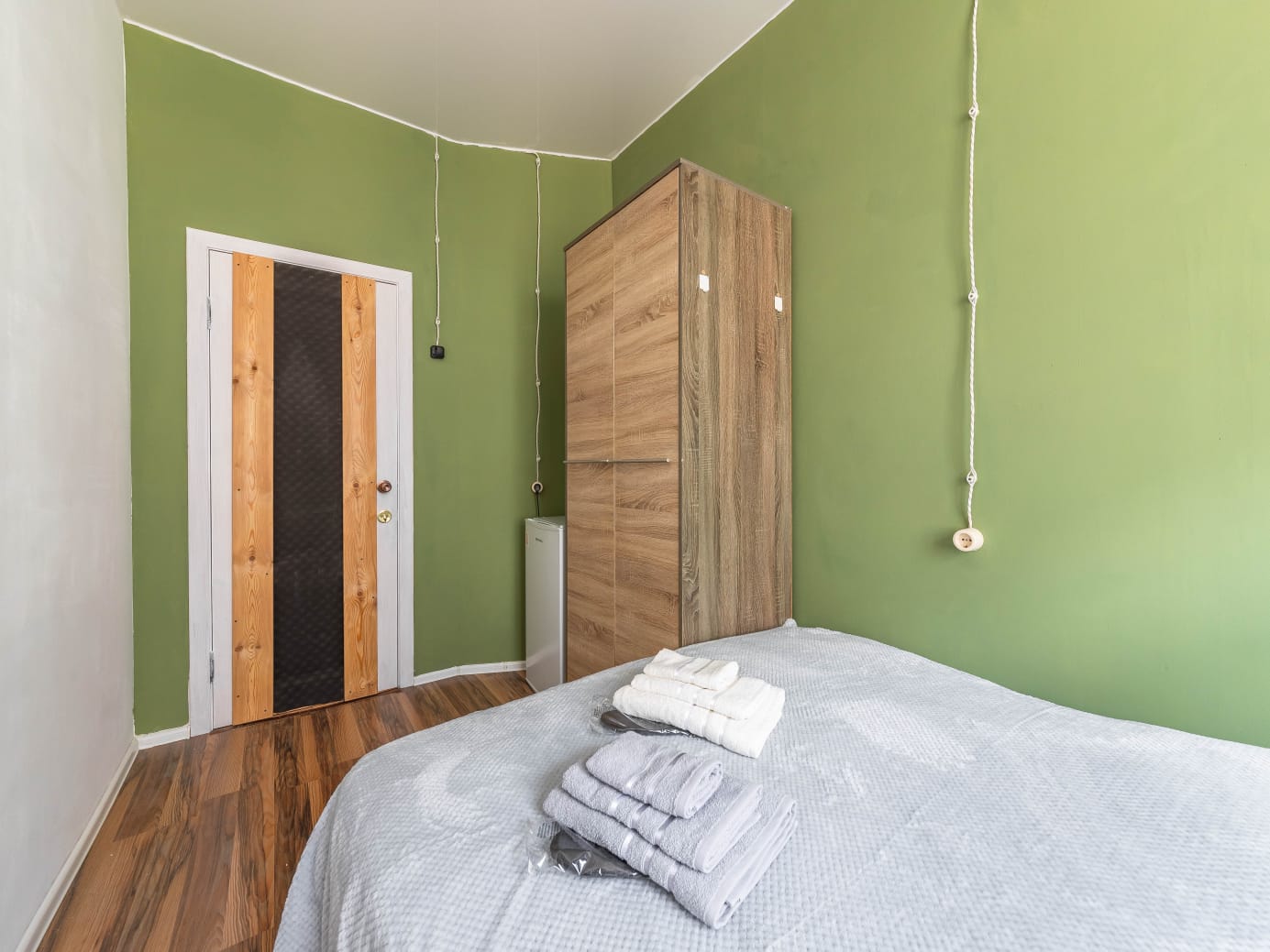 Двухместный номер с 1 кроватью и общей ванной комнатой