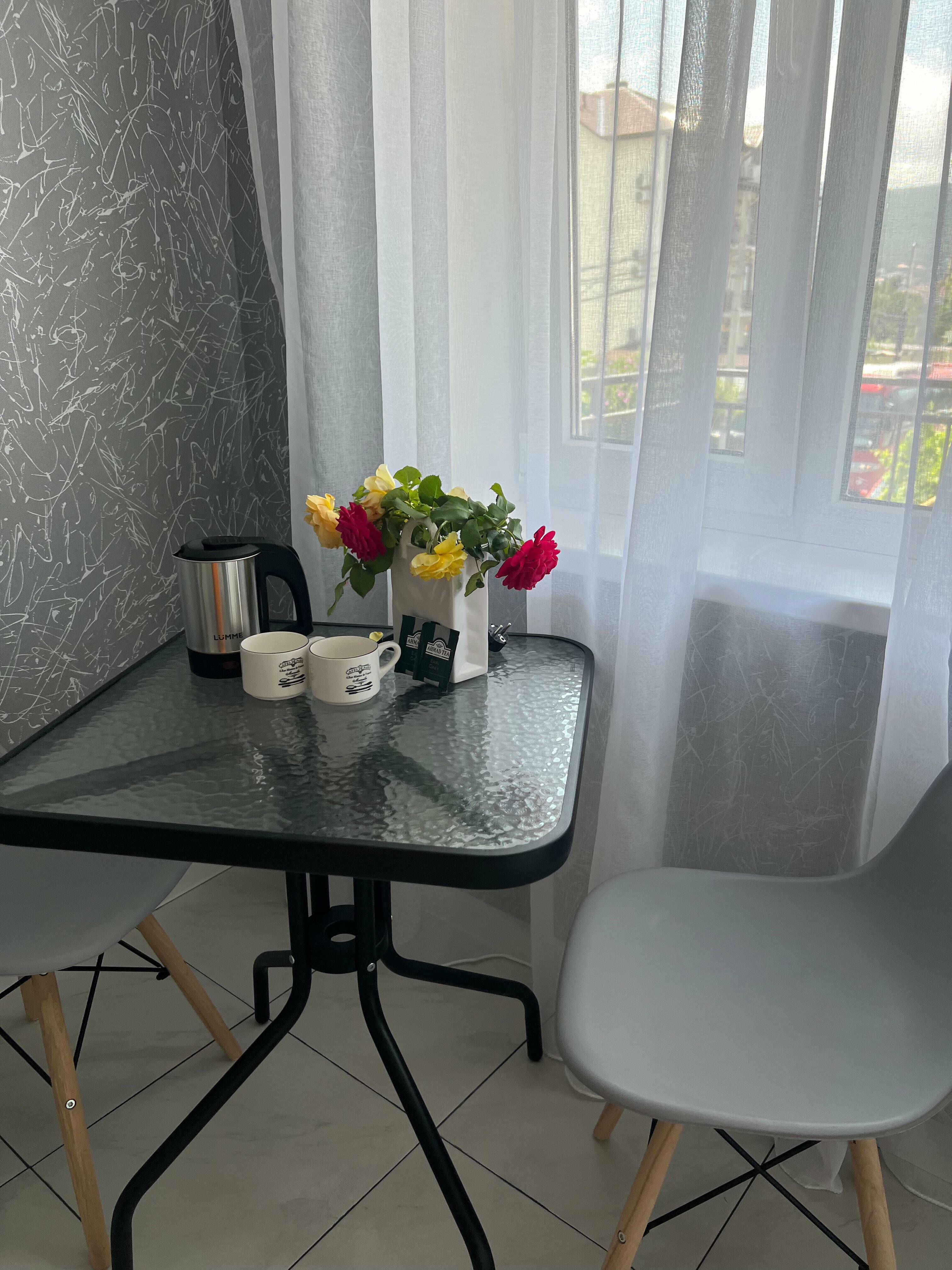 Двухместный номер с 1 кроватью и балконом