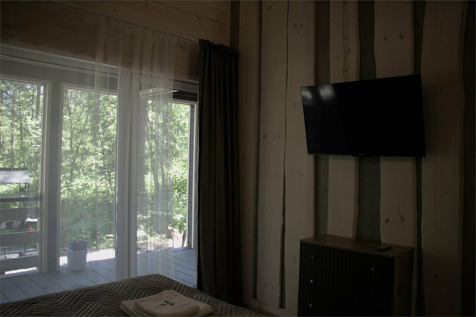 Двухкомнатное Шале в лесу