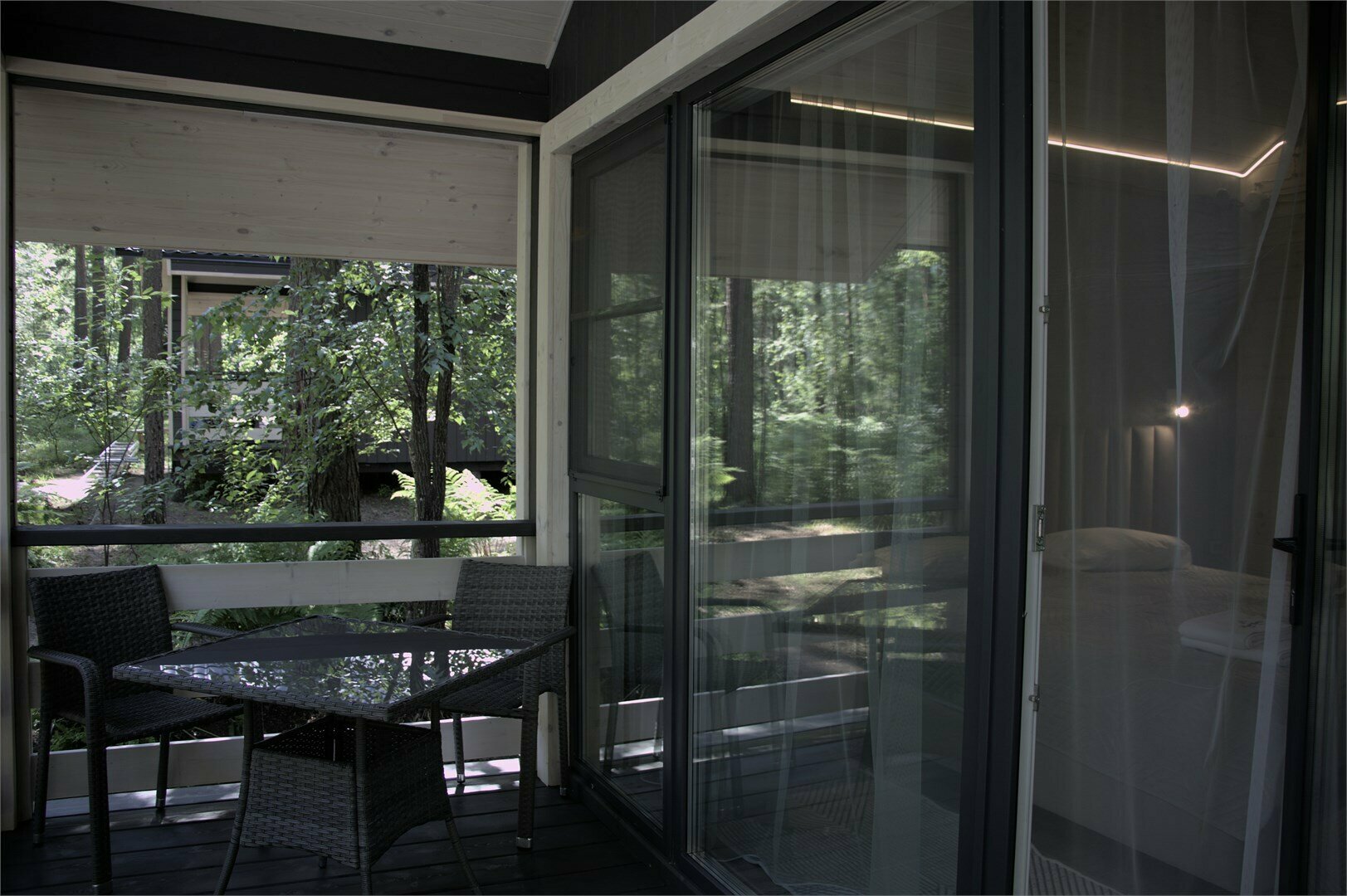 Двухкомнатное Шале в лесу