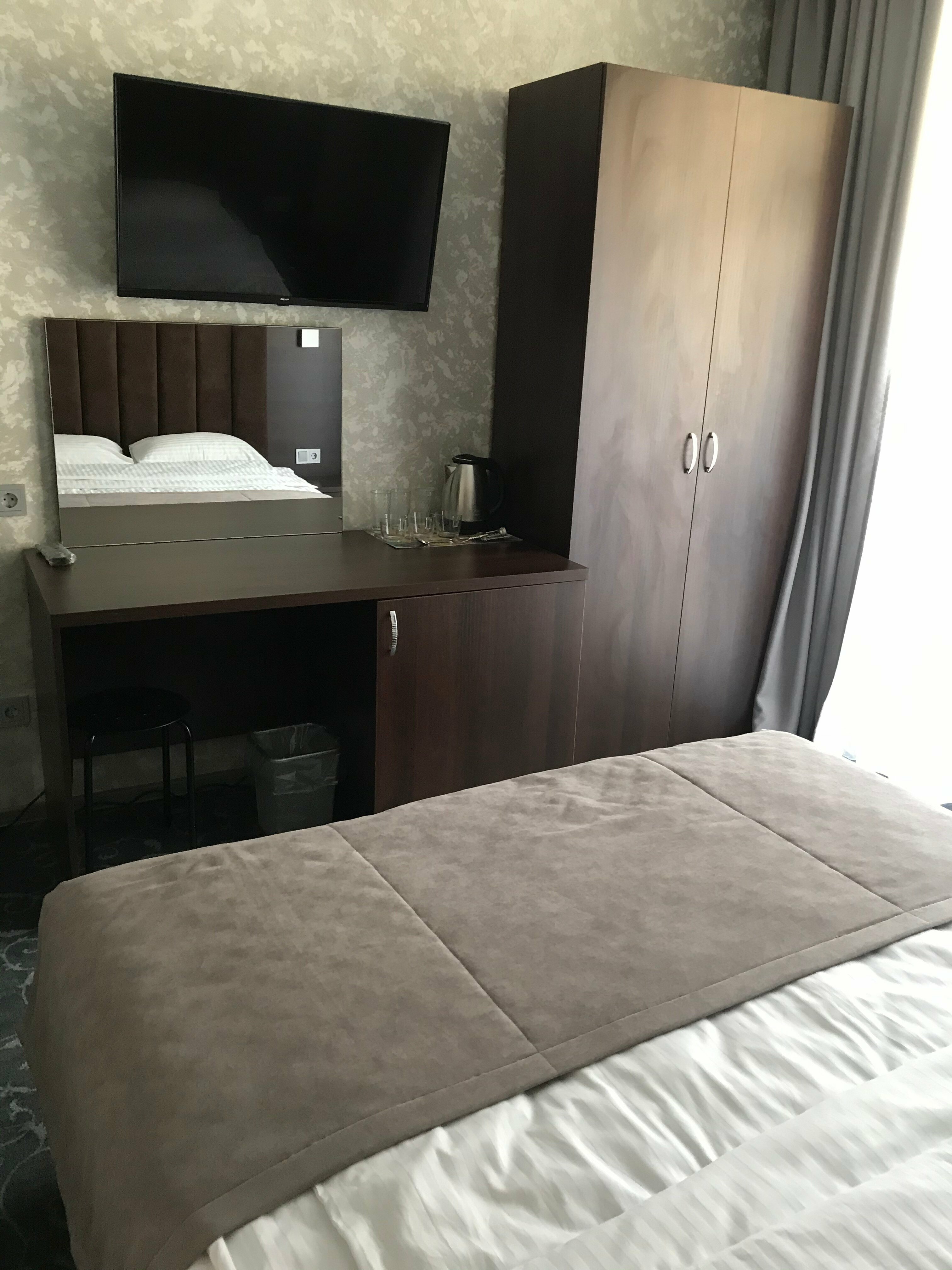 Двухместный номер с 1 кроватью или 2 отдельными кроватями и балконом