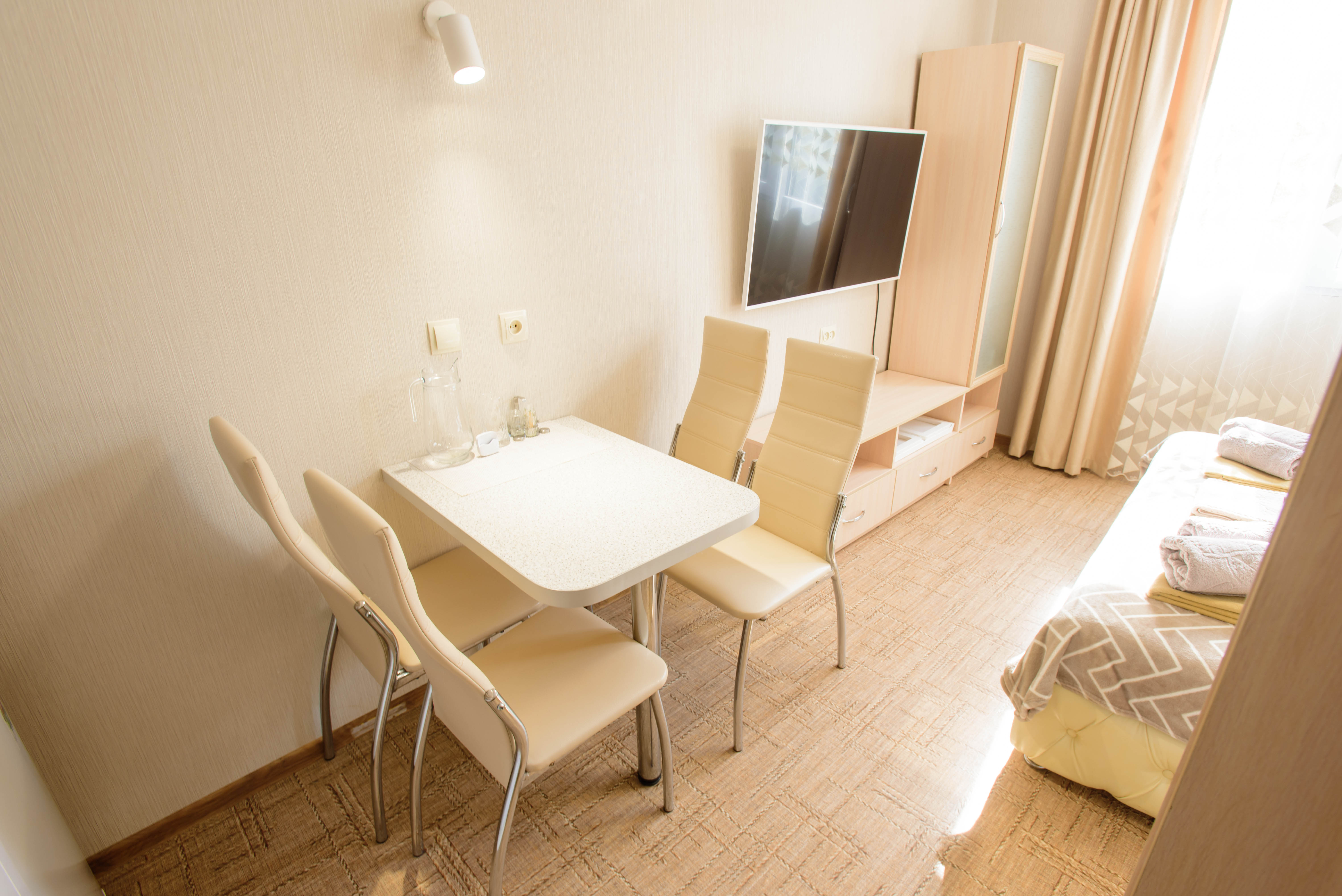 Двухместный номер с 1 кроватью и террасой