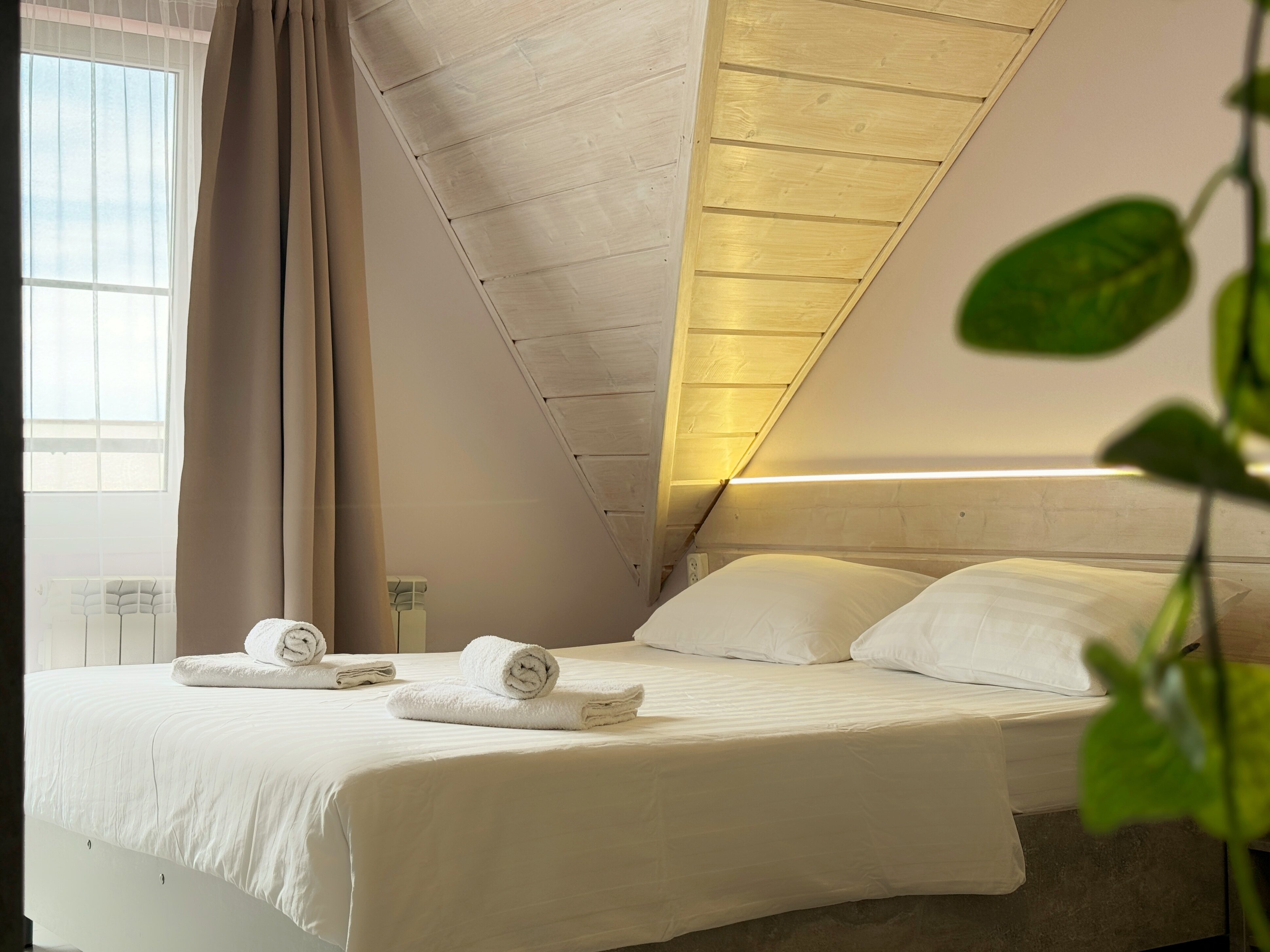 Двухъуровневый сьют с балконом