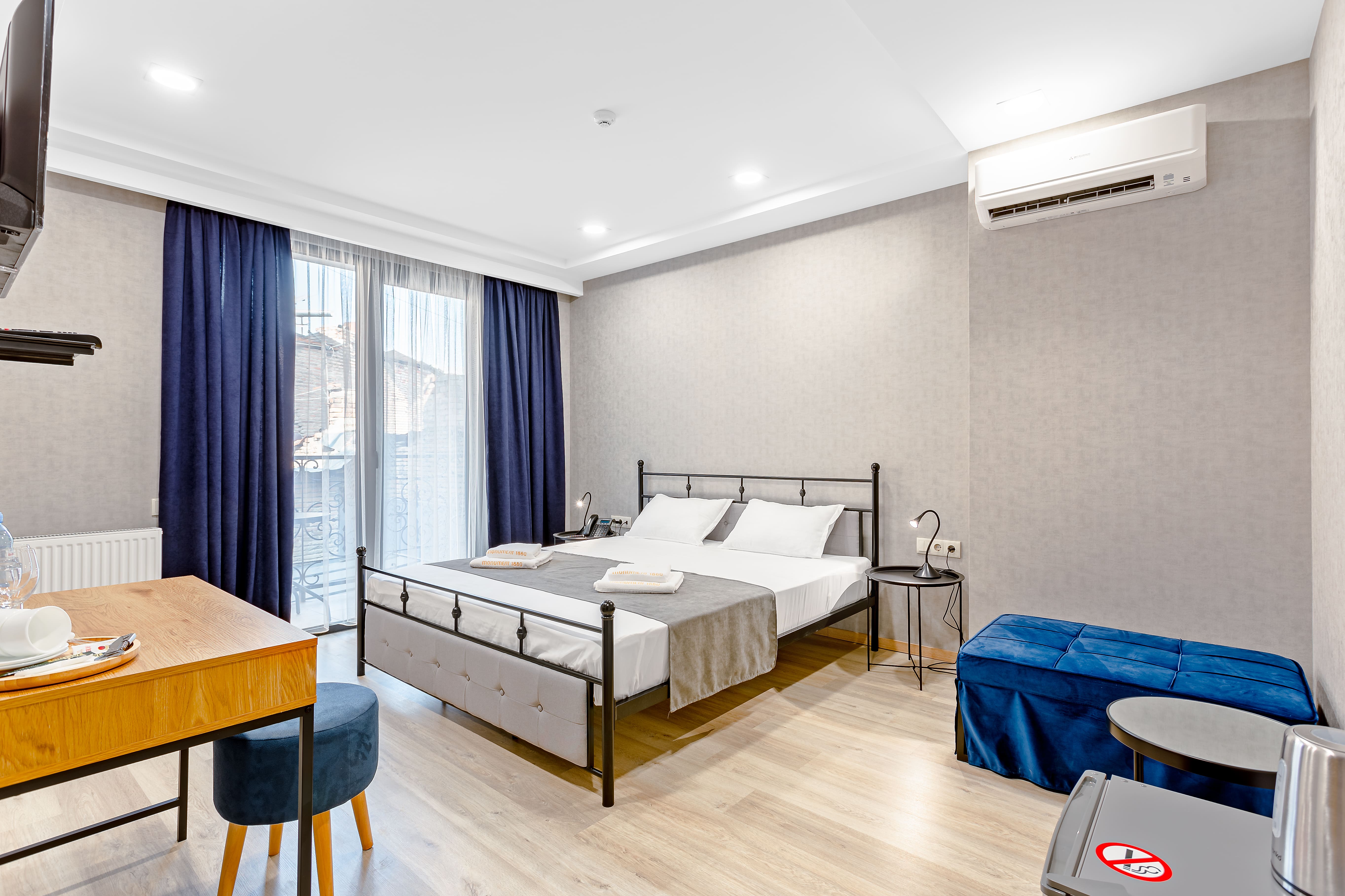 Двухместный номер Делюкс с 1 кроватью и балконом