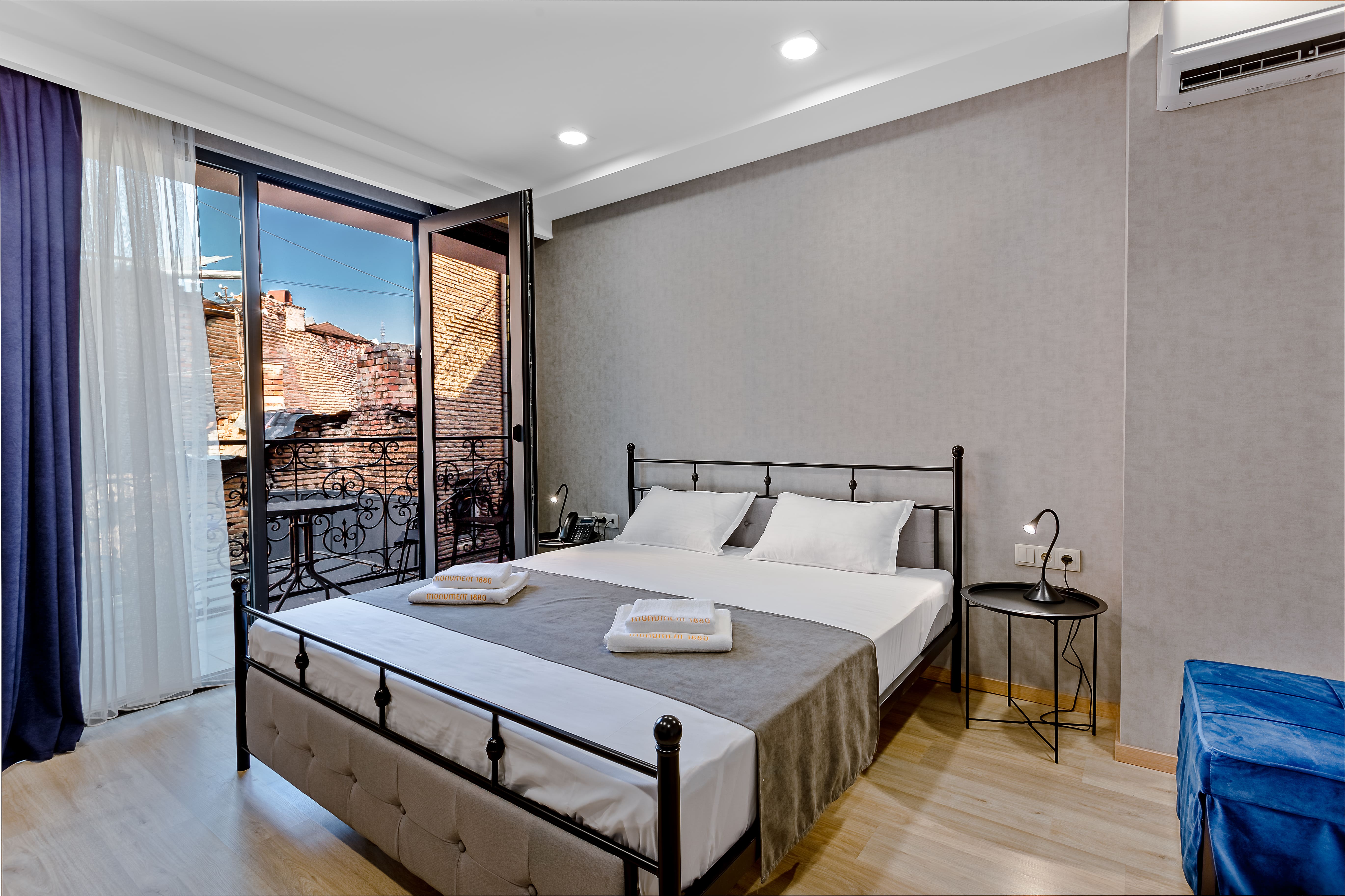 Двухместный номер Делюкс с 1 кроватью и балконом