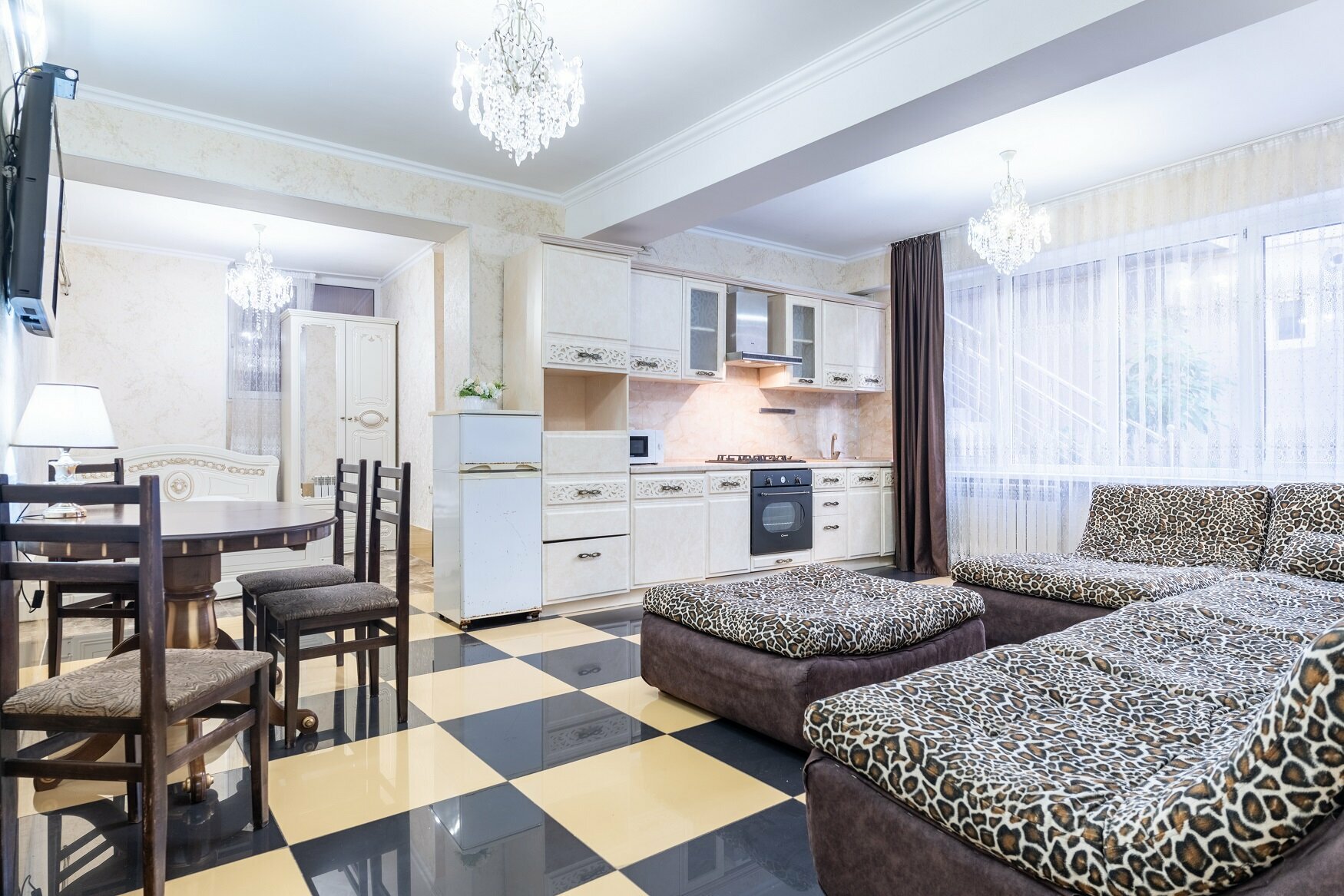 Апартаменты с кухней