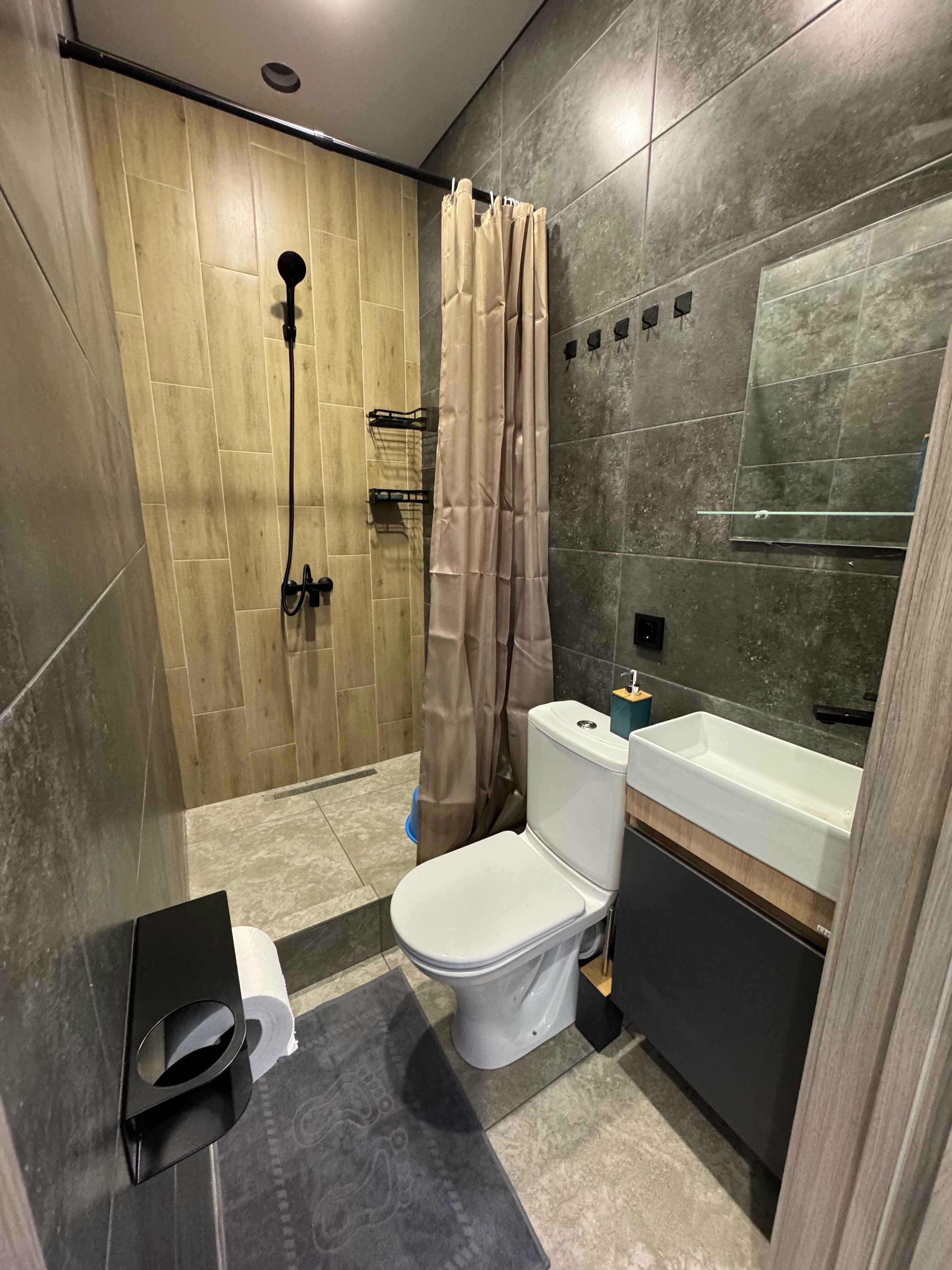 Двухместный номер с 2 отдельными кроватями, вид на горы