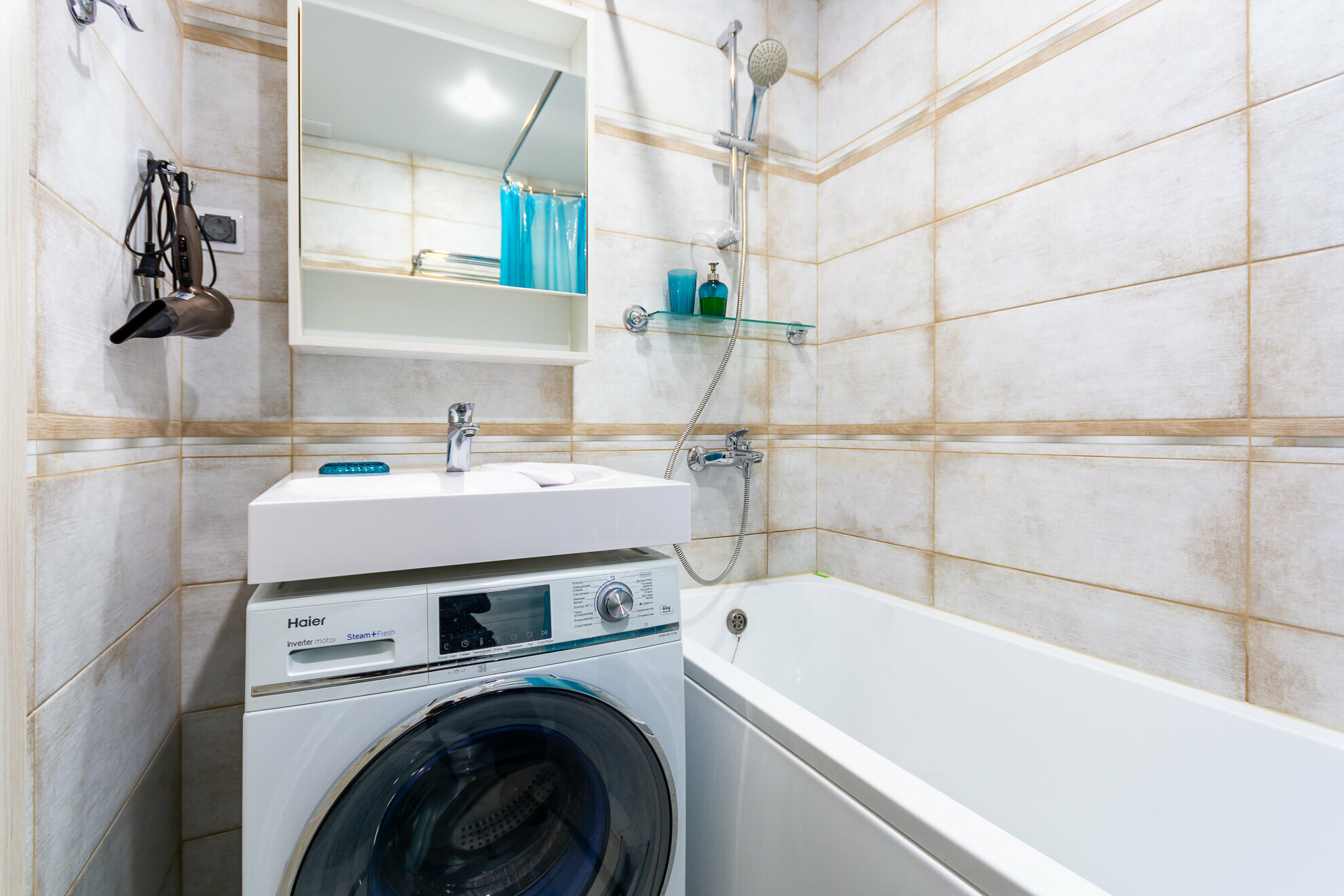 Однокомнатная квартира с двумя раздельными кроватями