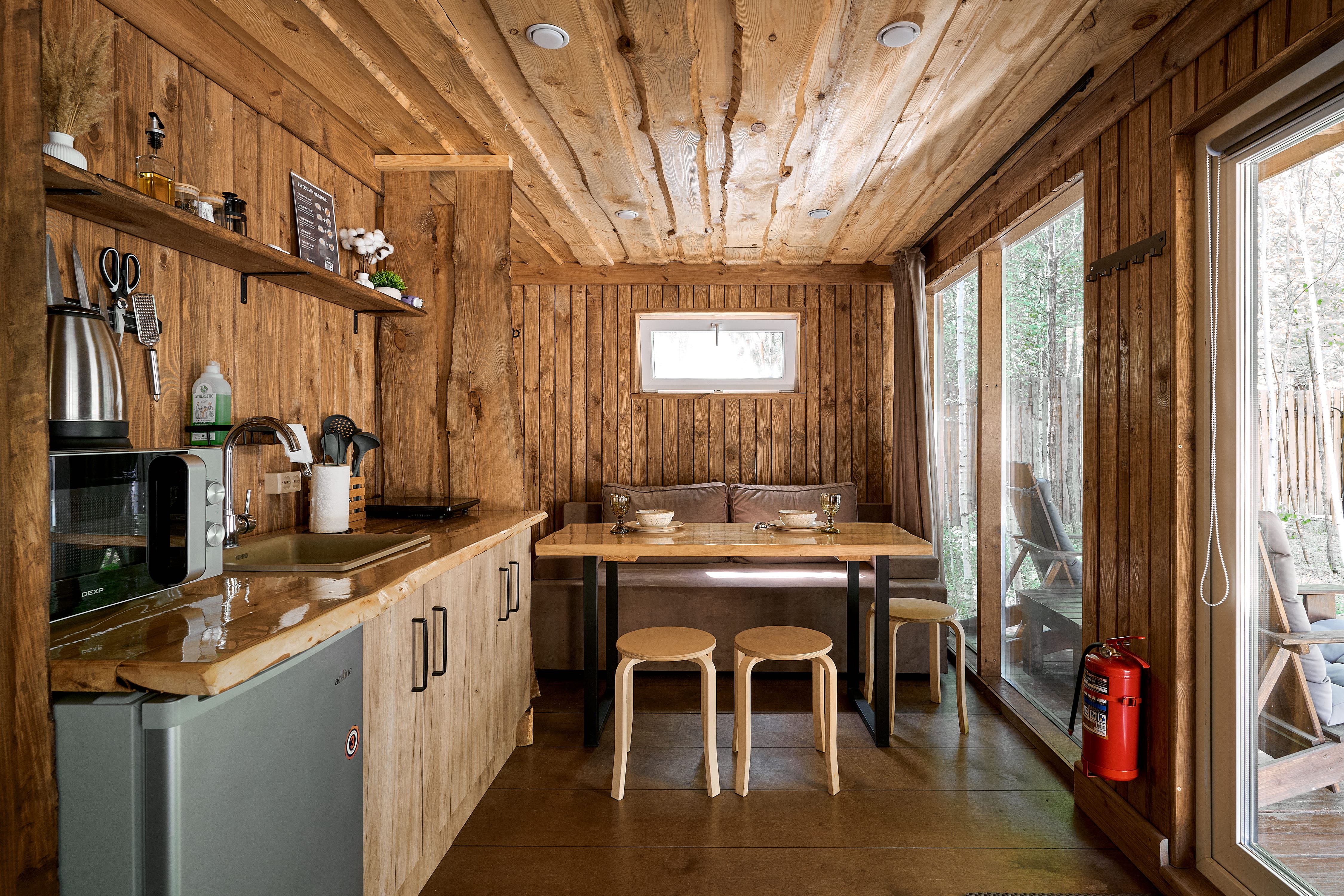 Двухместный номер с 1 кроватью и террасой