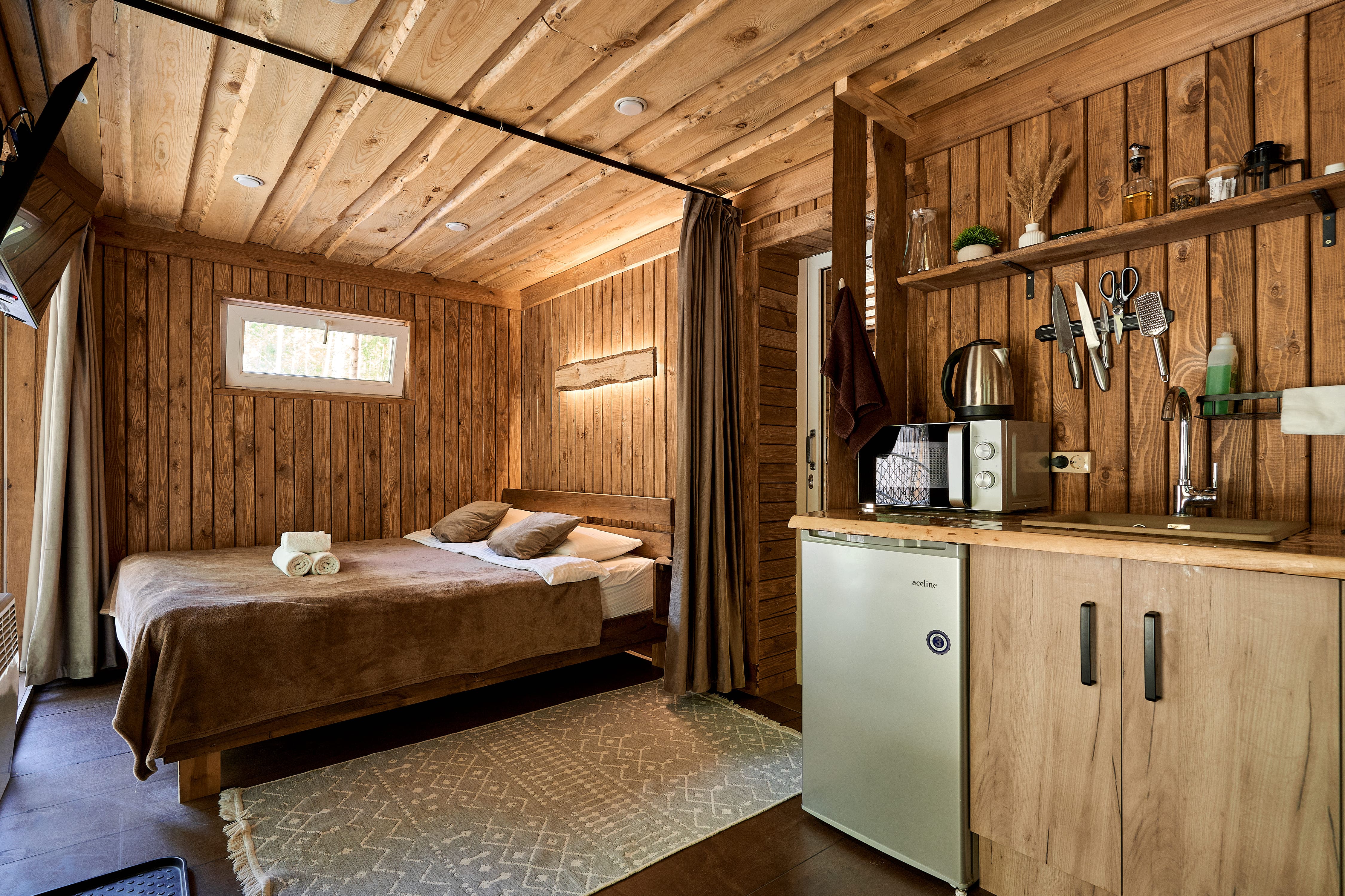 Двухместный номер с 1 кроватью и террасой