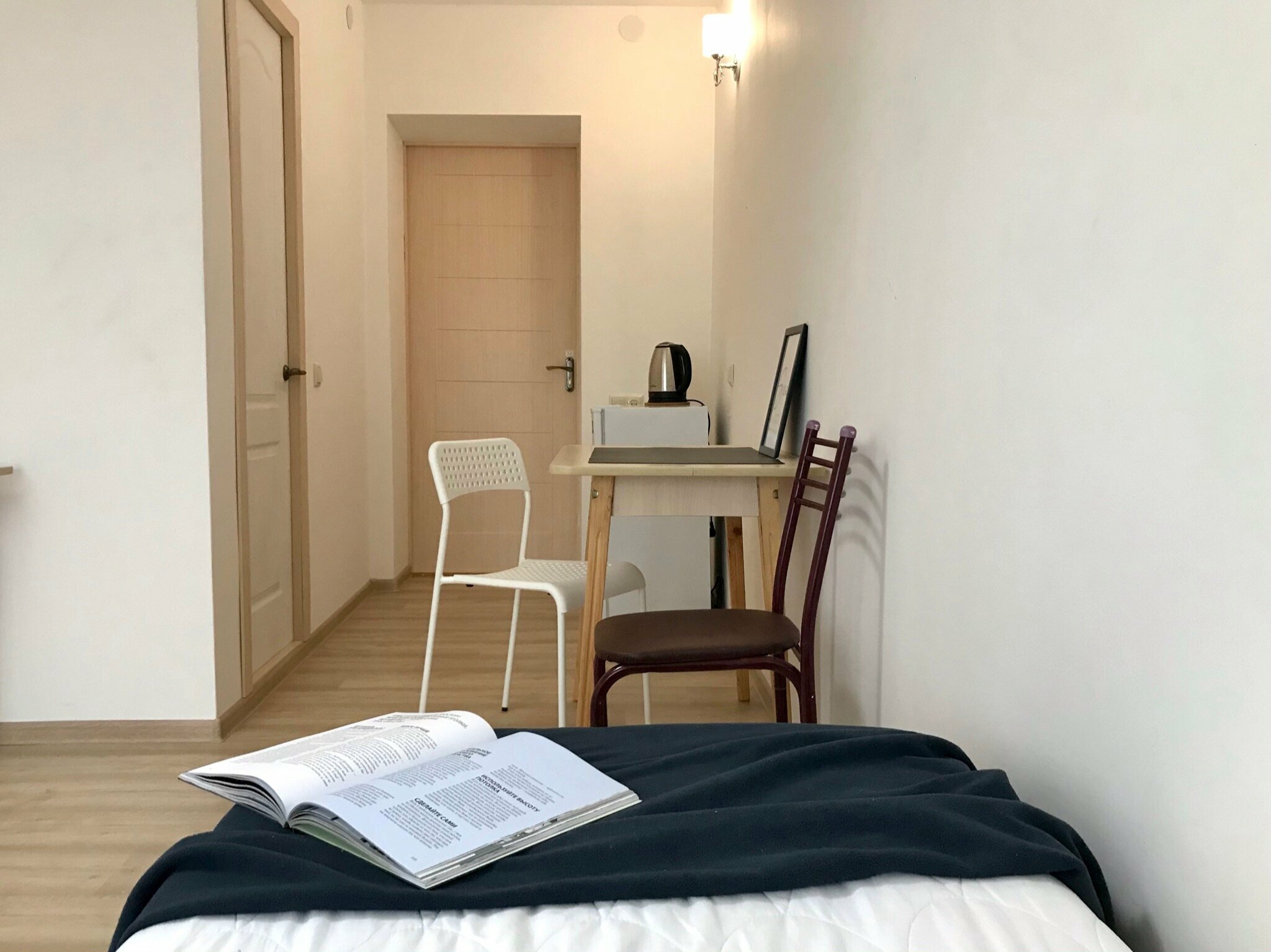 Трехместный номер с мансардной крышей