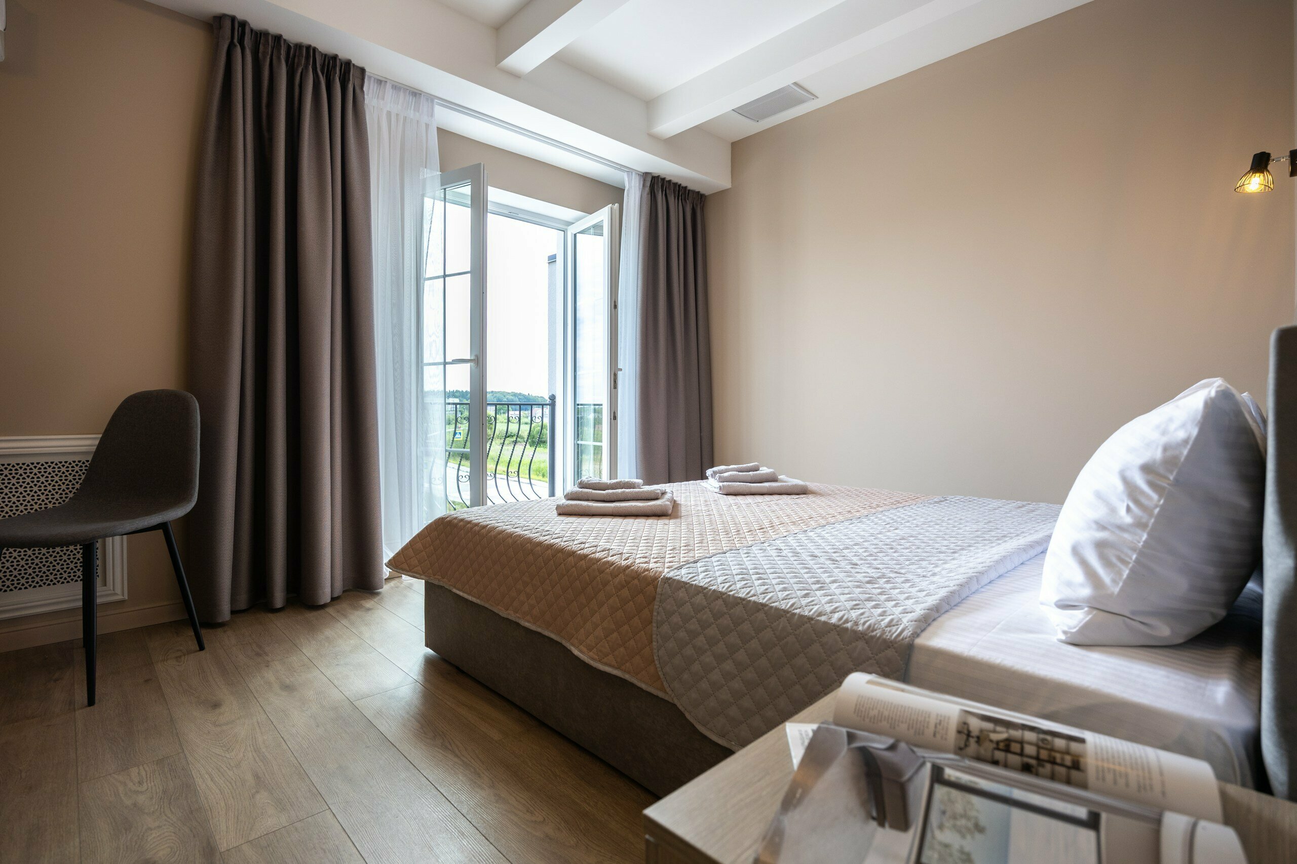 Cемейный номер с собственной ванной комнатой