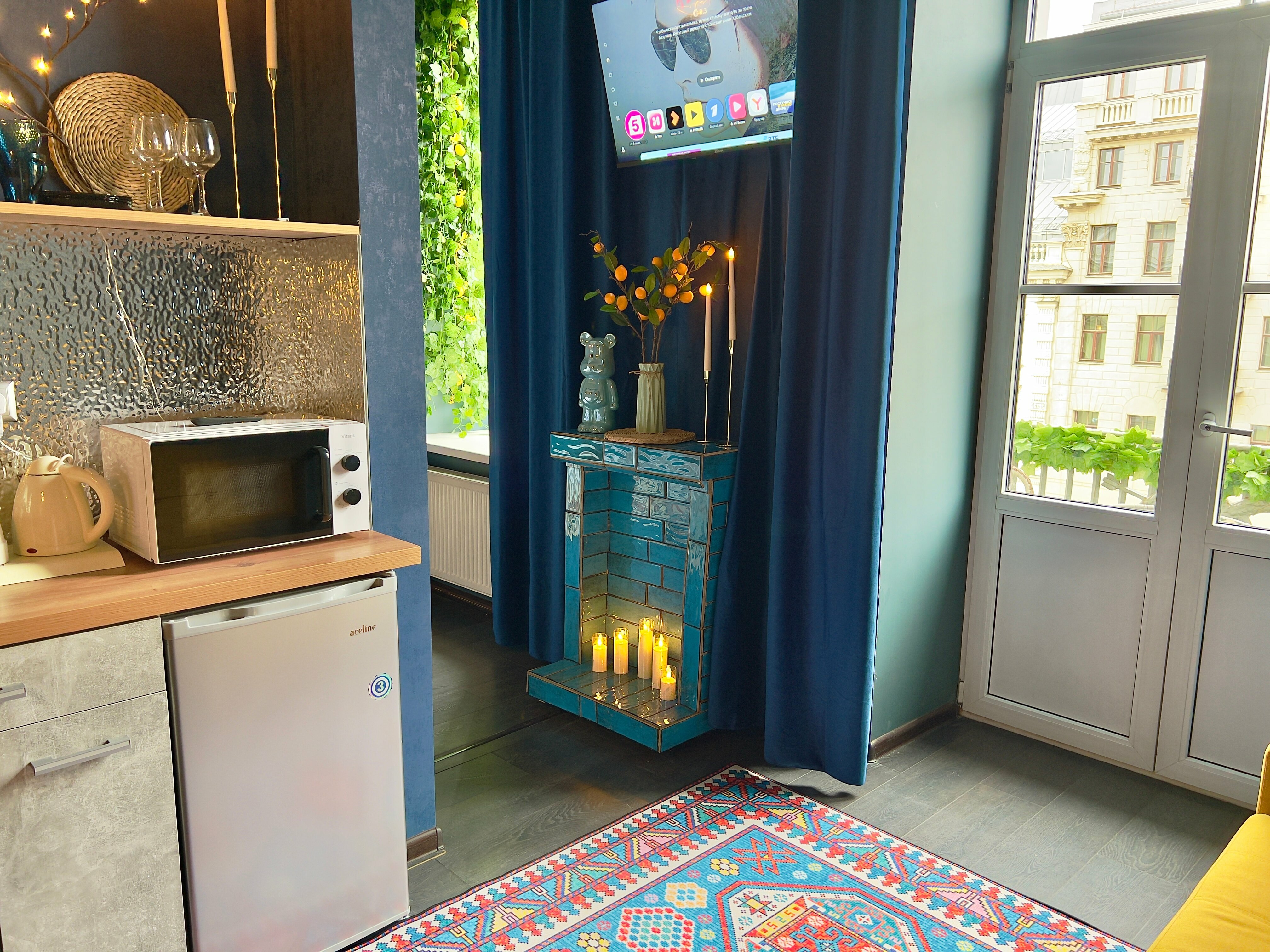 Четырехместный номер с балконом