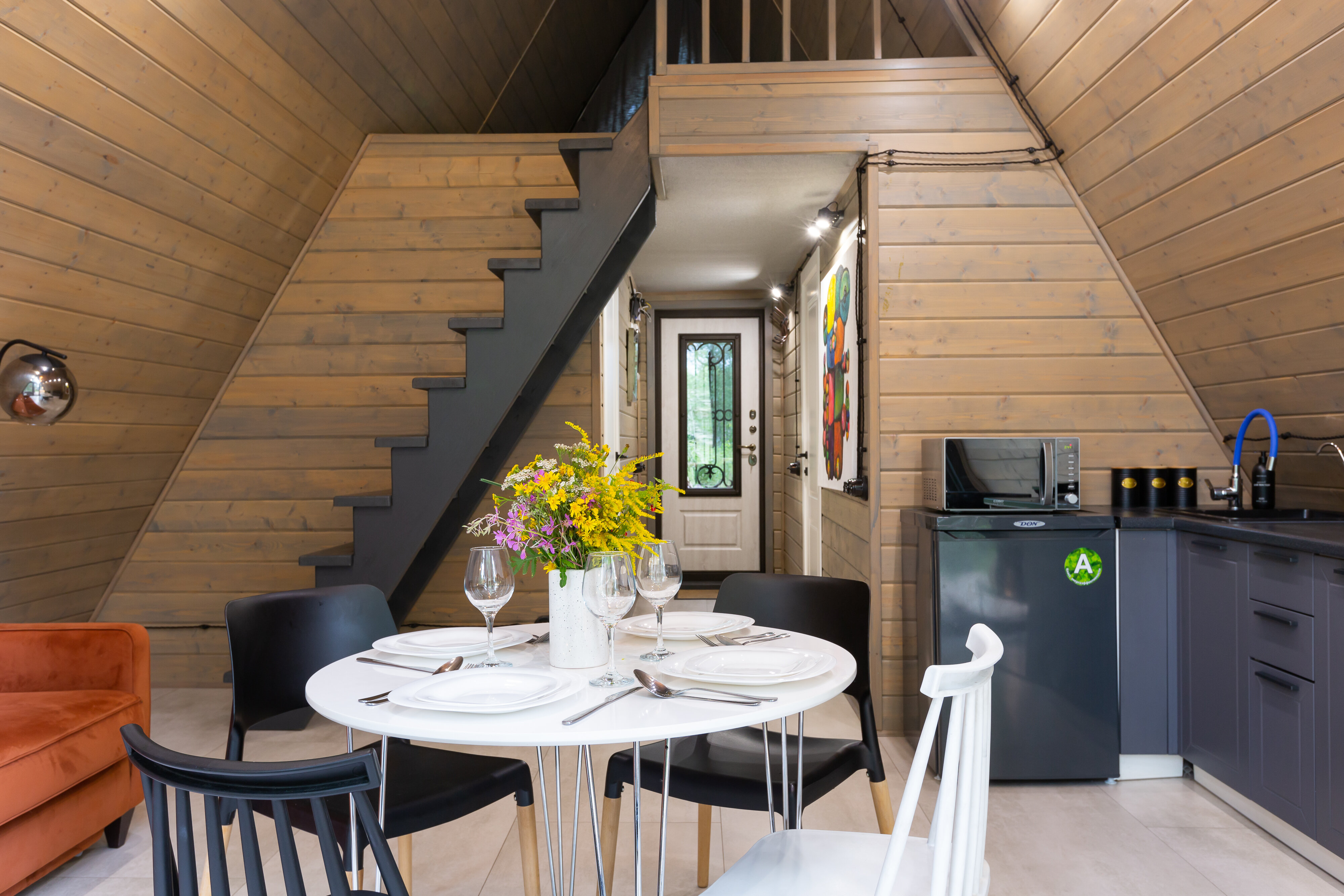 Коттедж с видом на лес