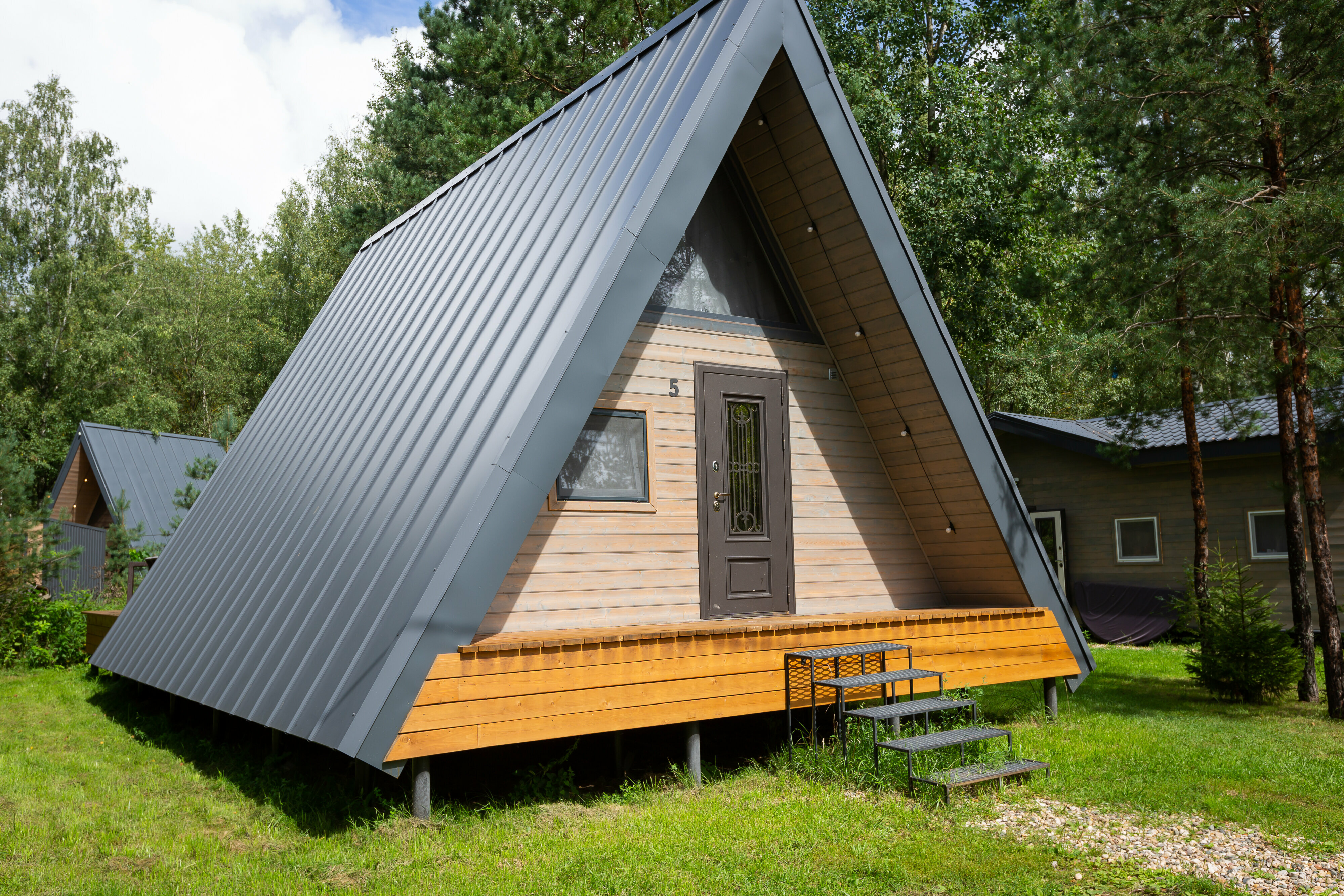 Коттедж с видом на лес