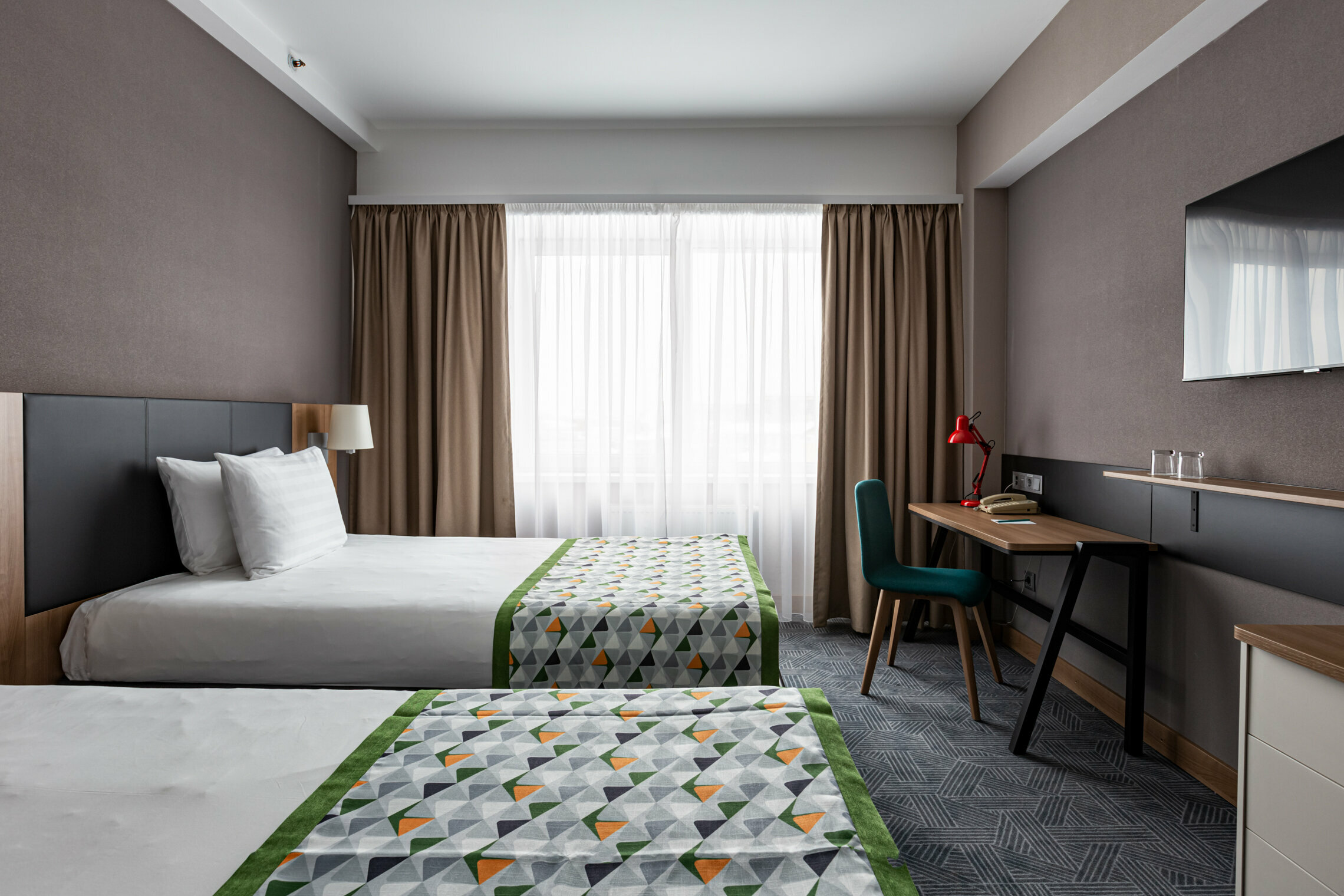 Стандартный номер с двумя раздельными кроватями