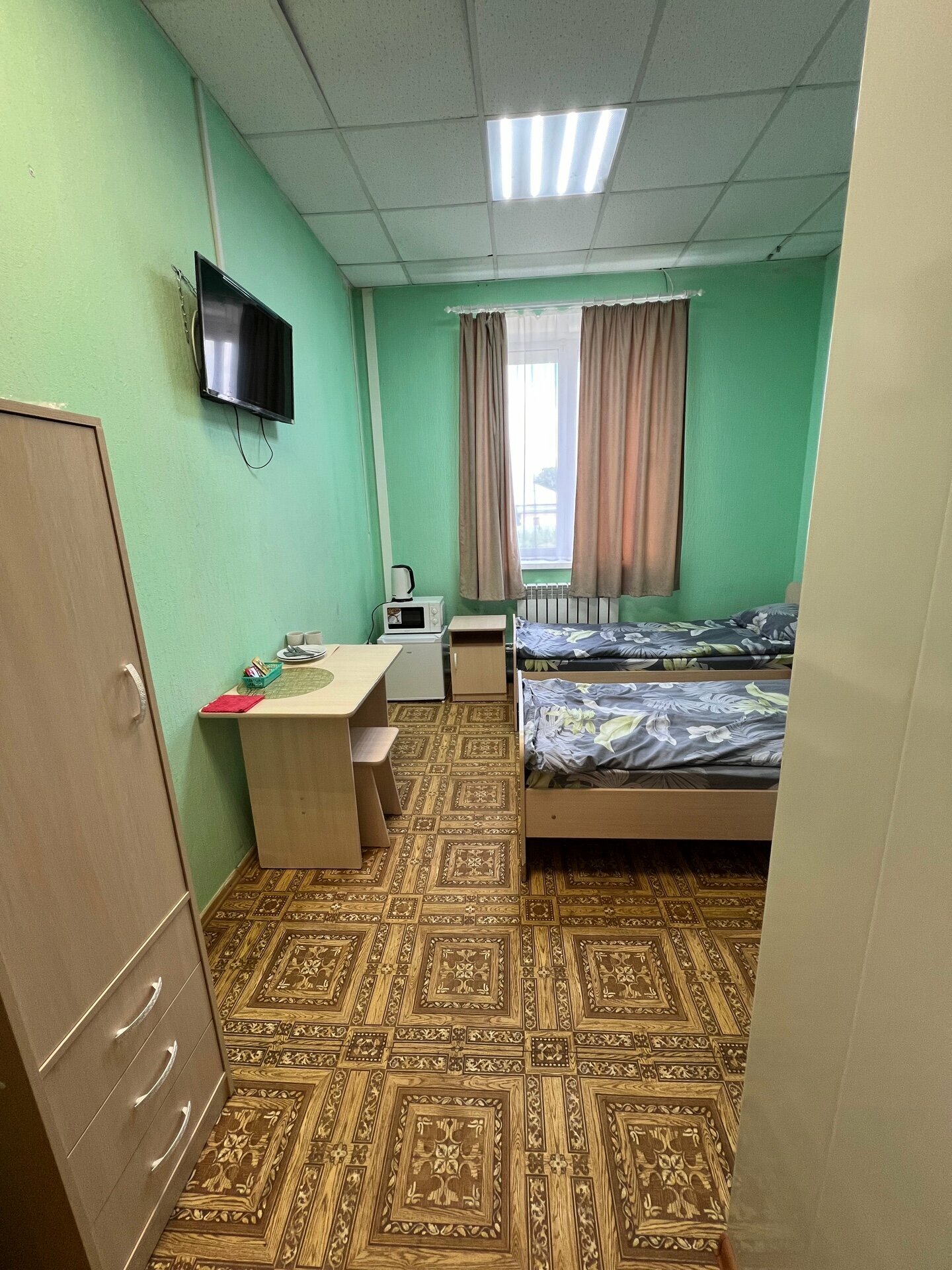 Двухместный номер с 2 двуспальными кроватями