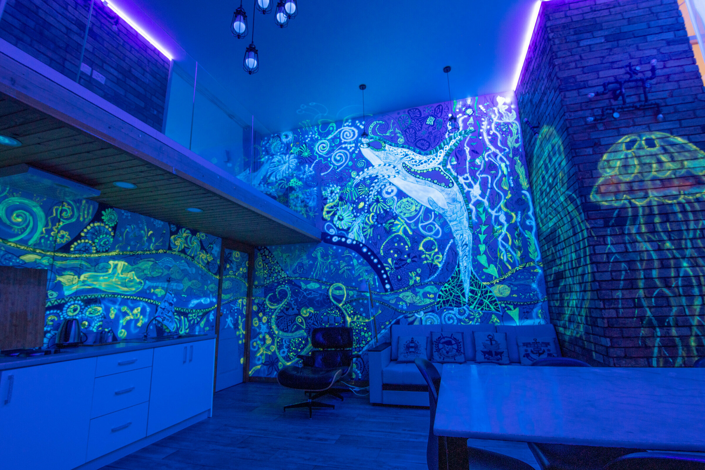 Двухуровневый номер-студия