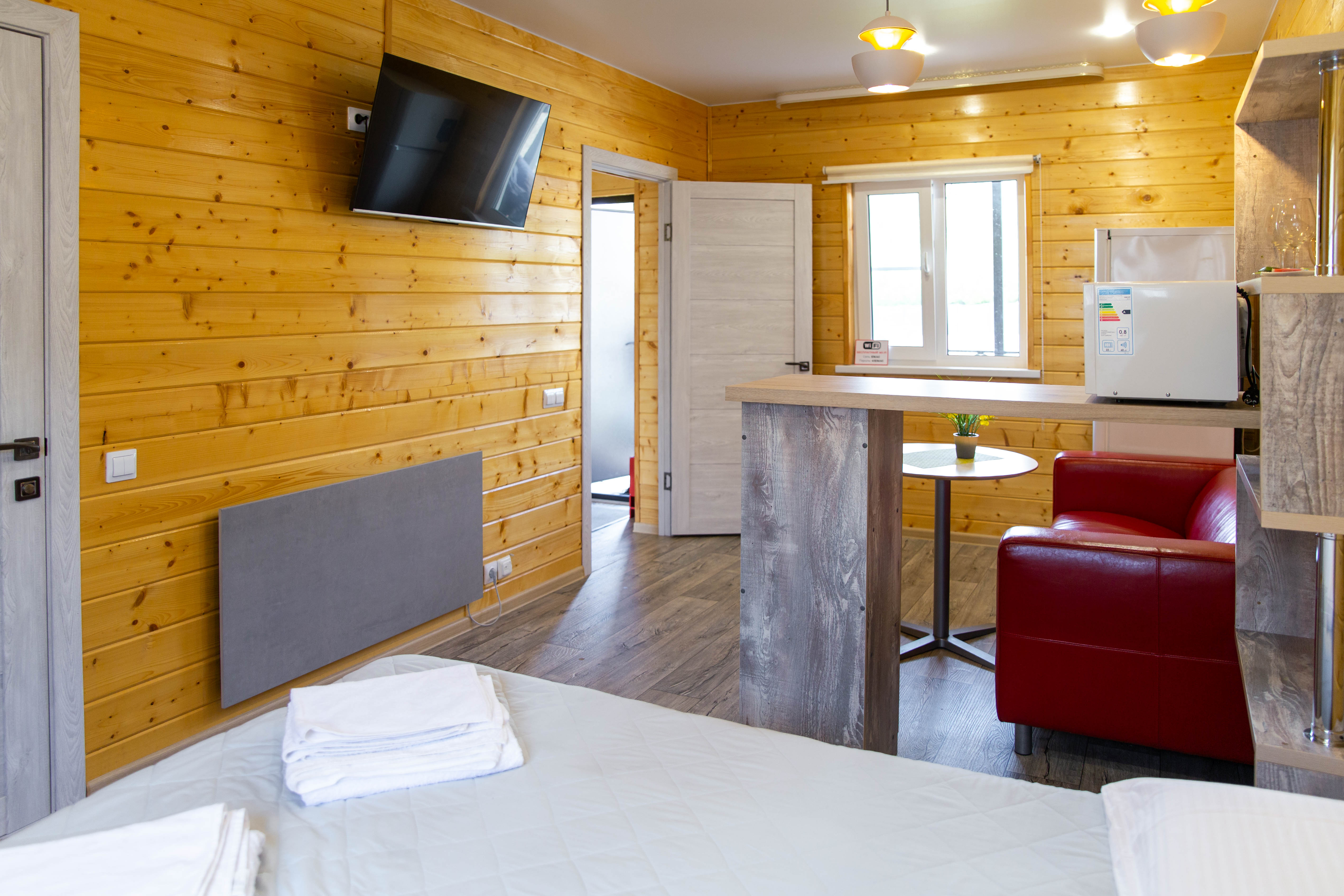 Двухместный номер с 1 кроватью и видом на горы