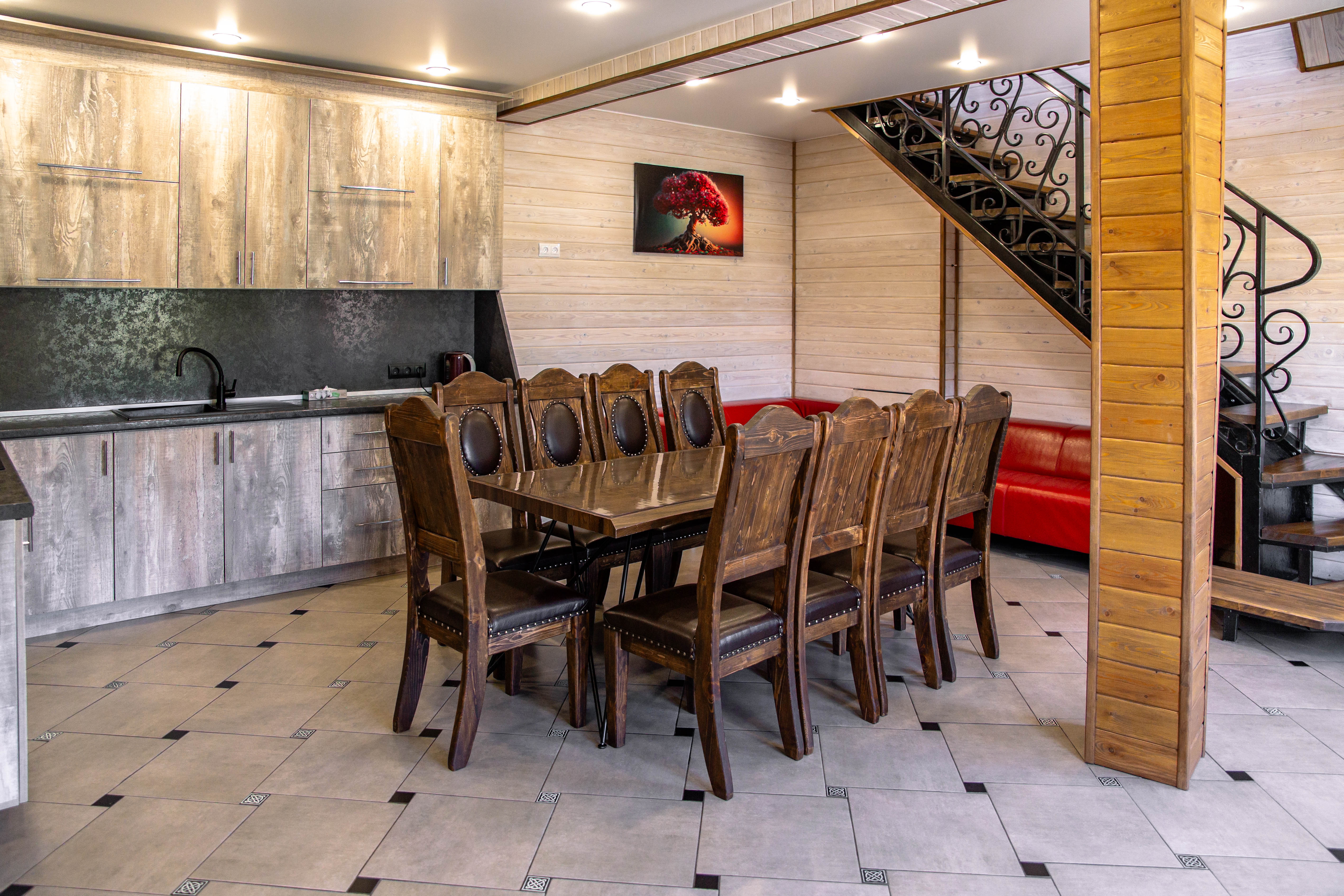 Коттедж 2 этажный с русской баней