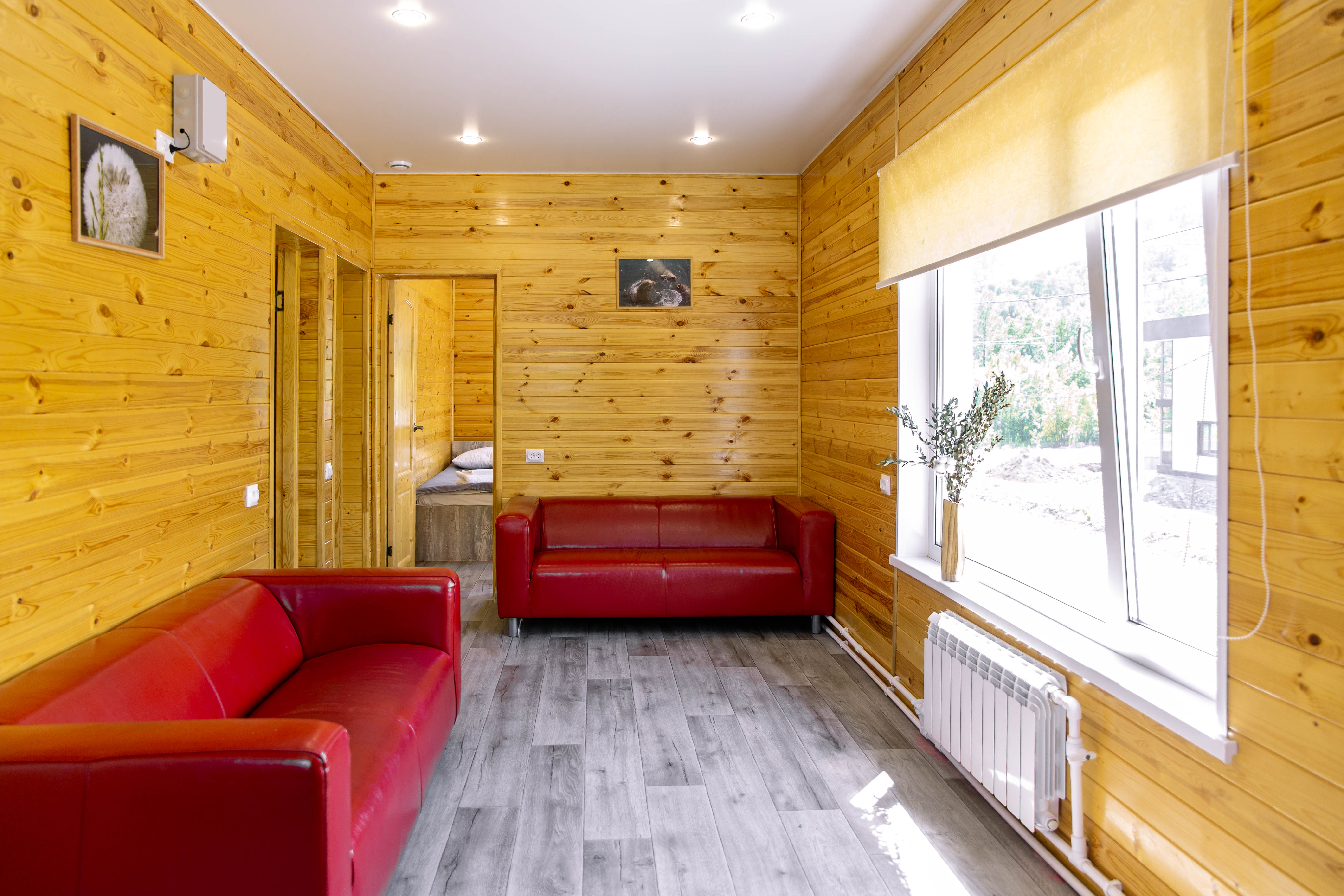 Коттедж 2 этажный с русской баней