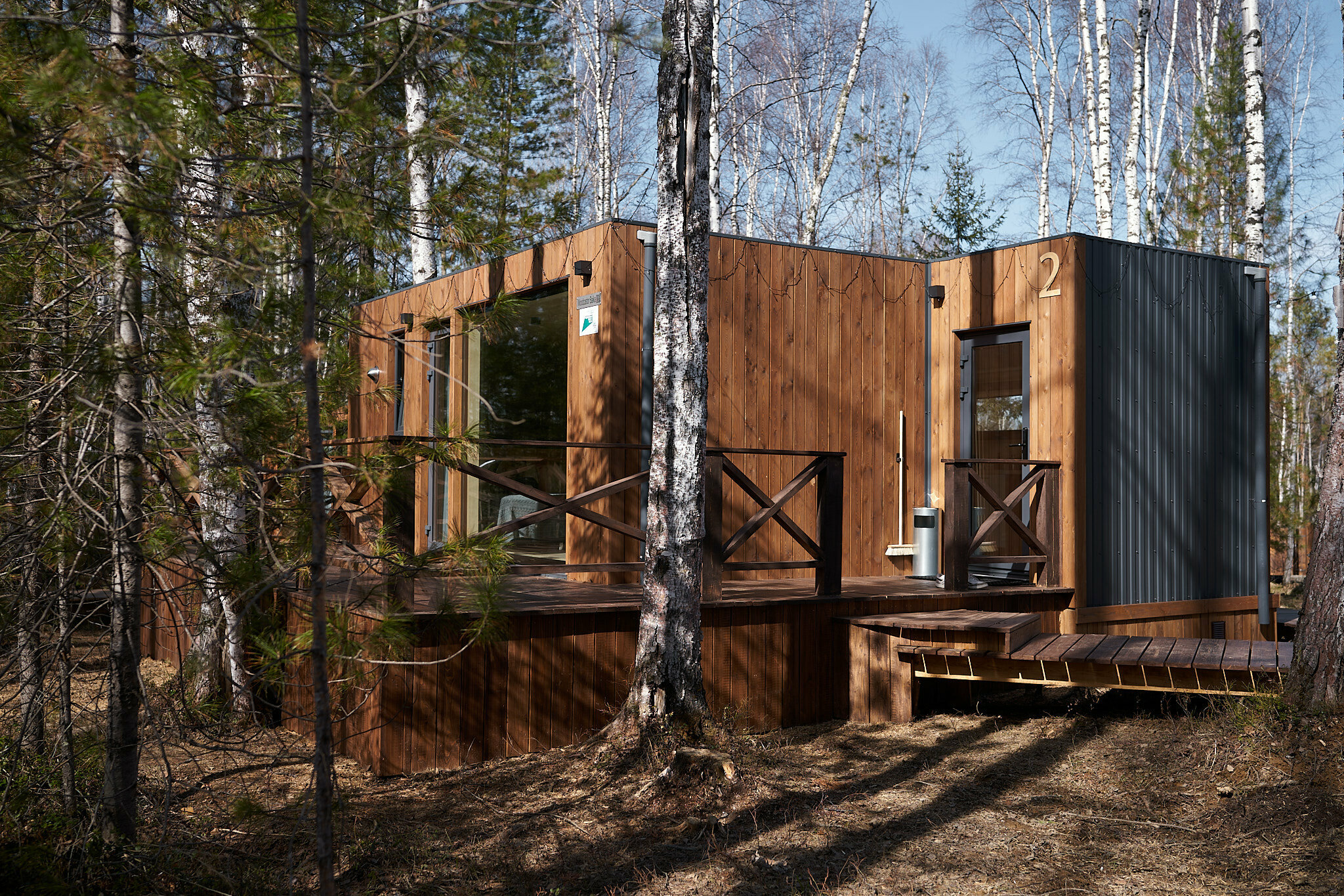 Двухместный номер с 1 кроватью и террасой