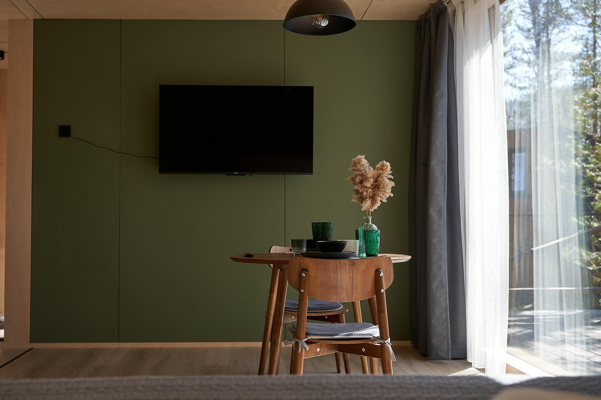 Двухместный номер с 1 кроватью и террасой