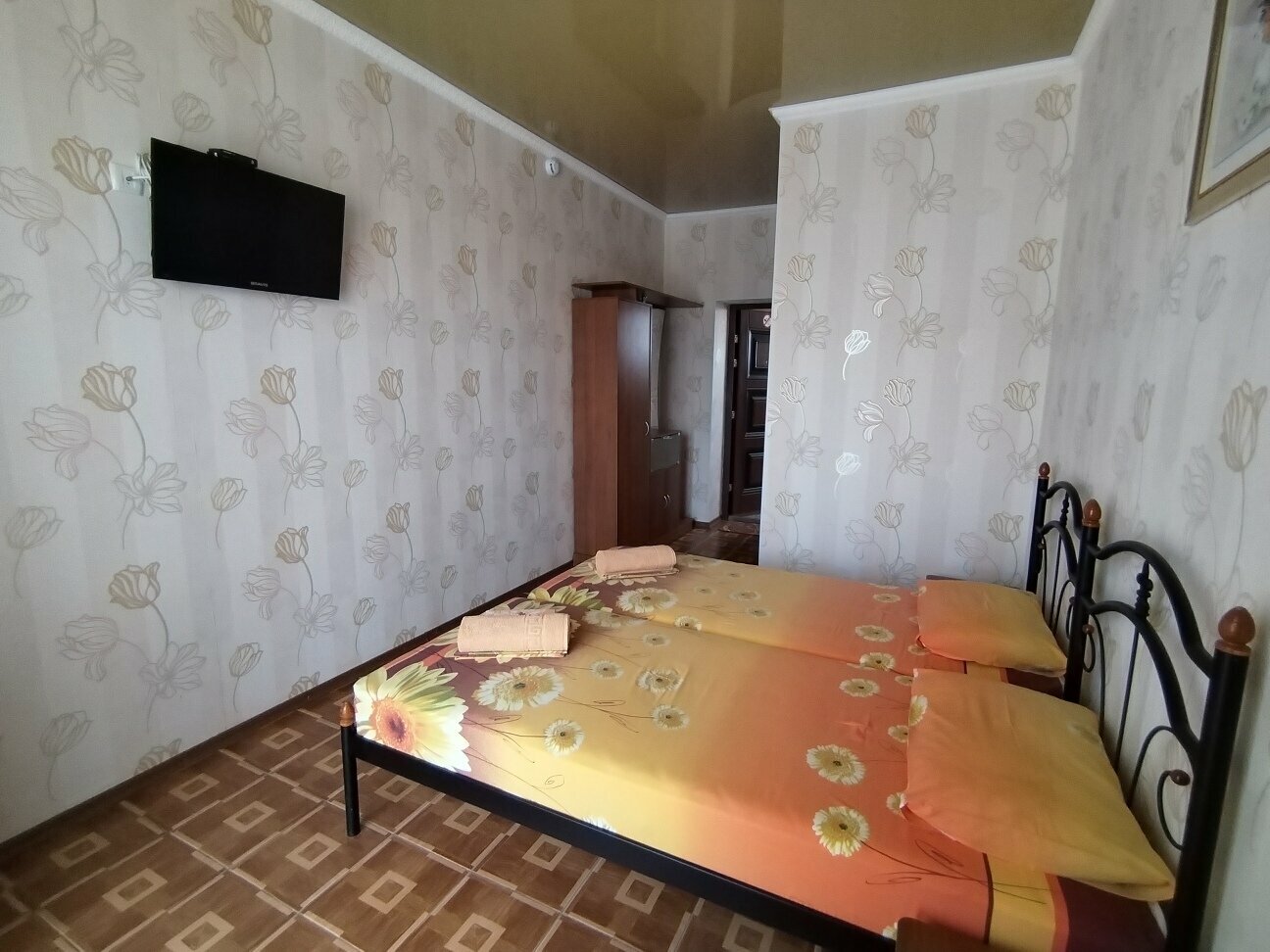Двухместный номер с 2 отдельными кроватями и балконом