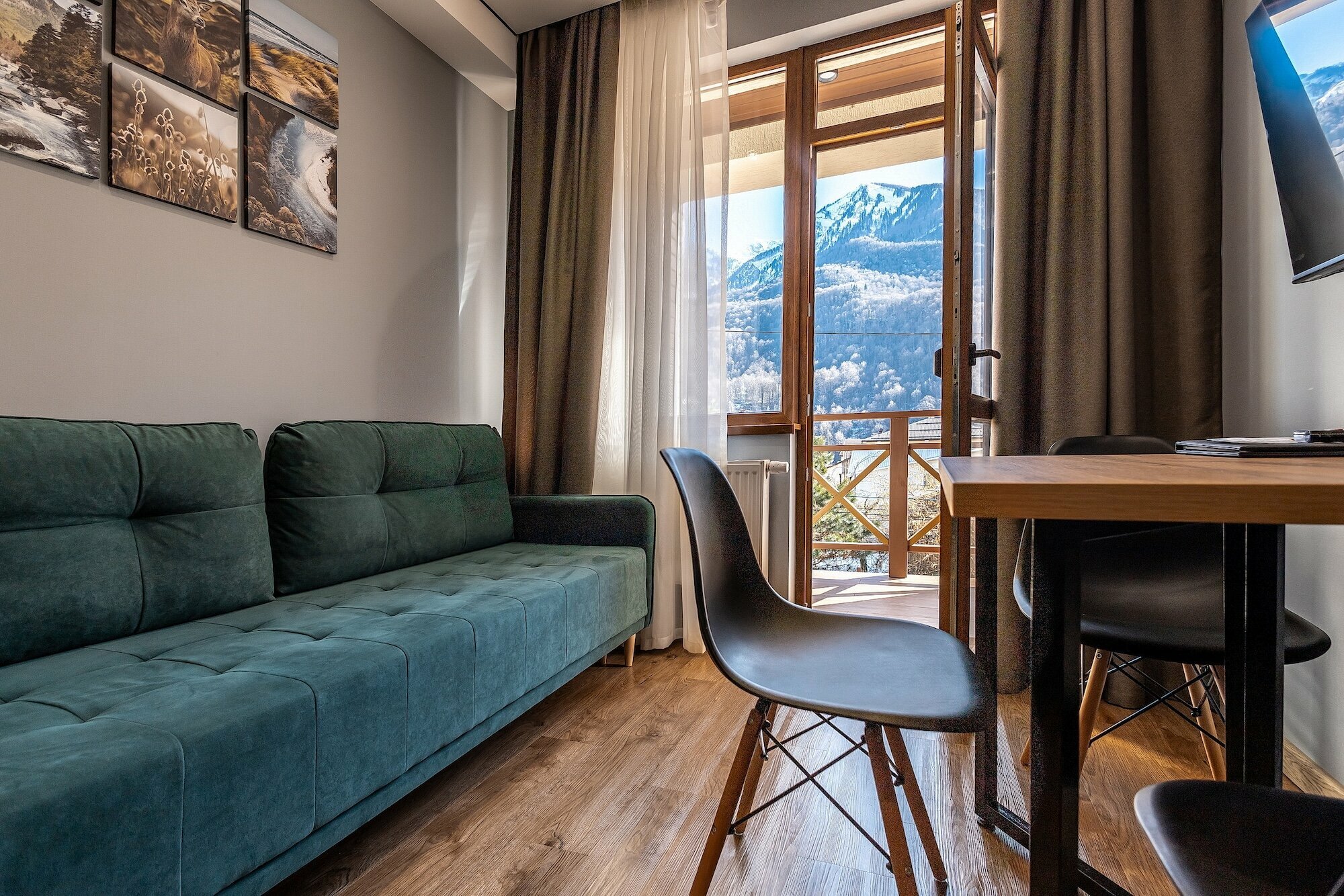 Апартаменты Делюкс с видом на горы