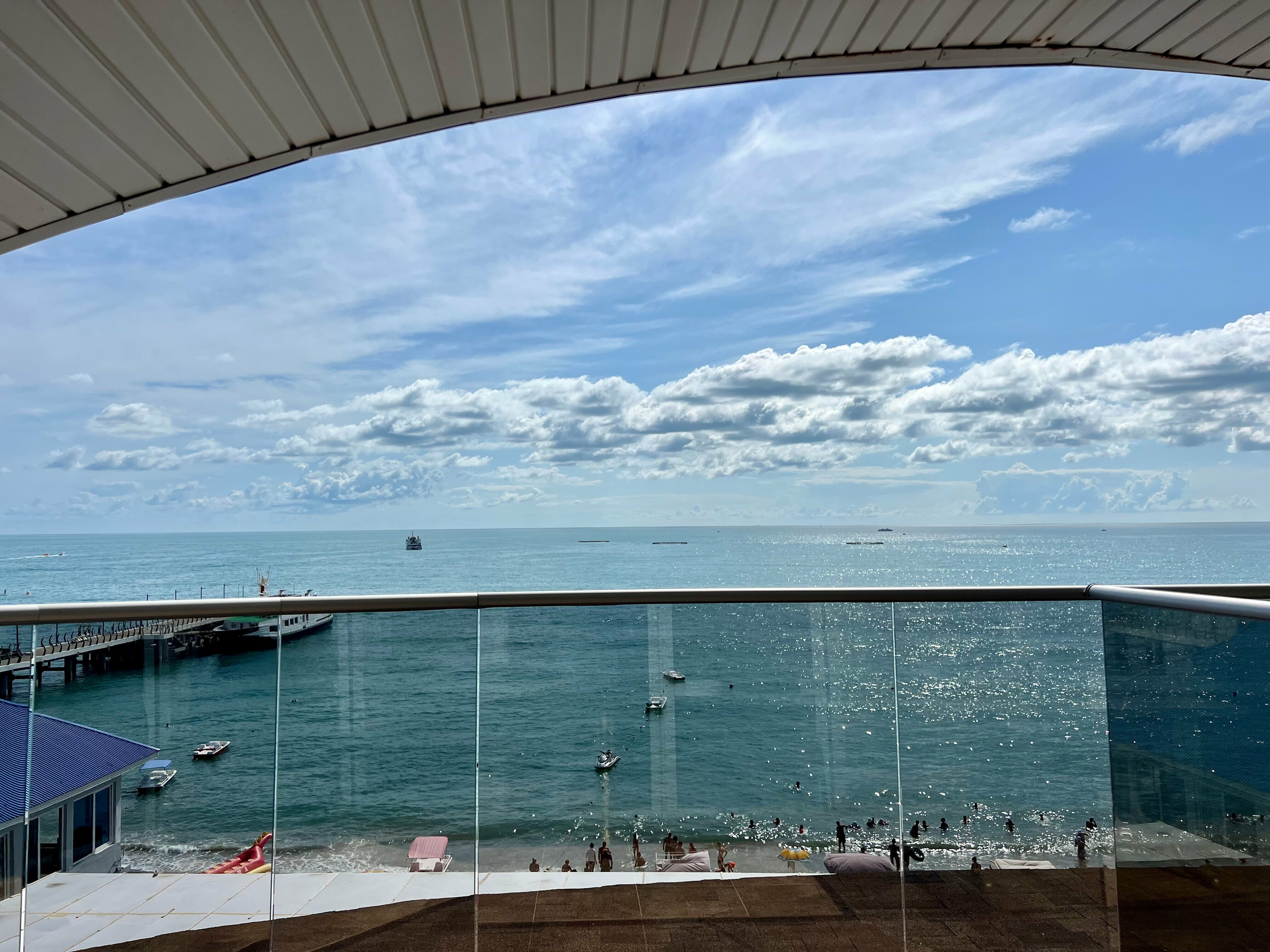 Комфорт с балконом прямой вид на море