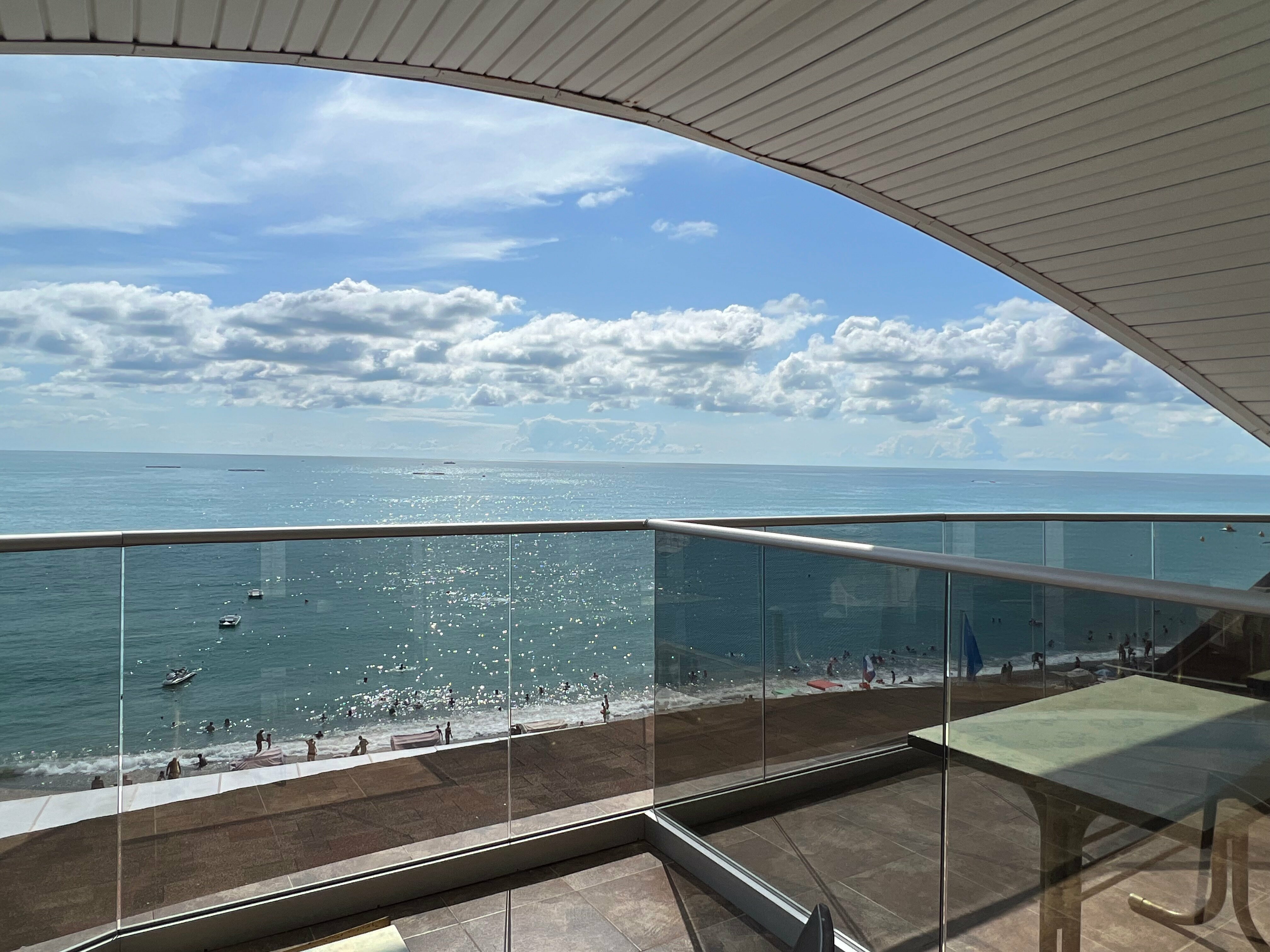 Комфорт с балконом прямой вид на море