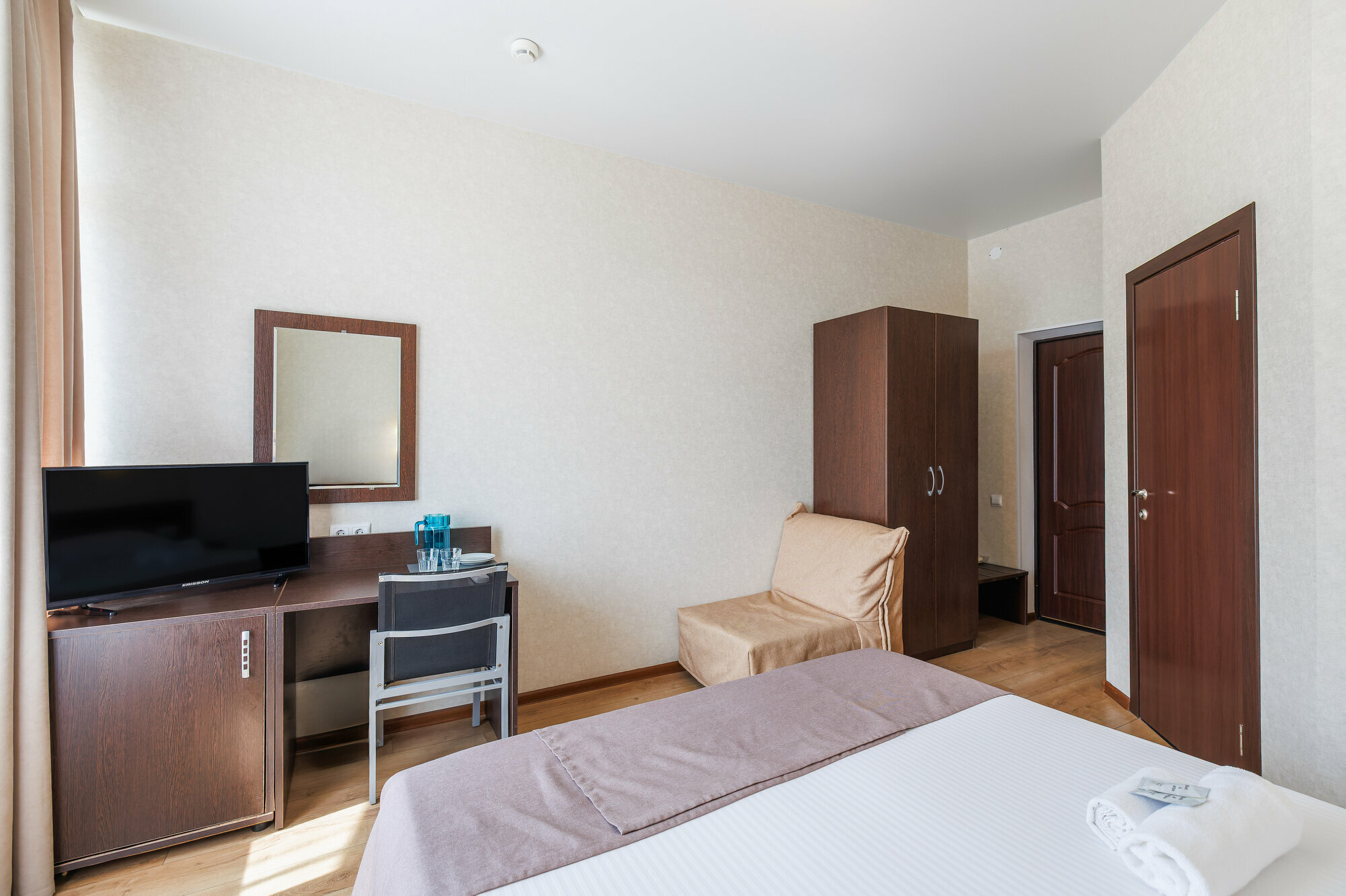 Двухместный номер + доп. место (балкон, светлая сторона)