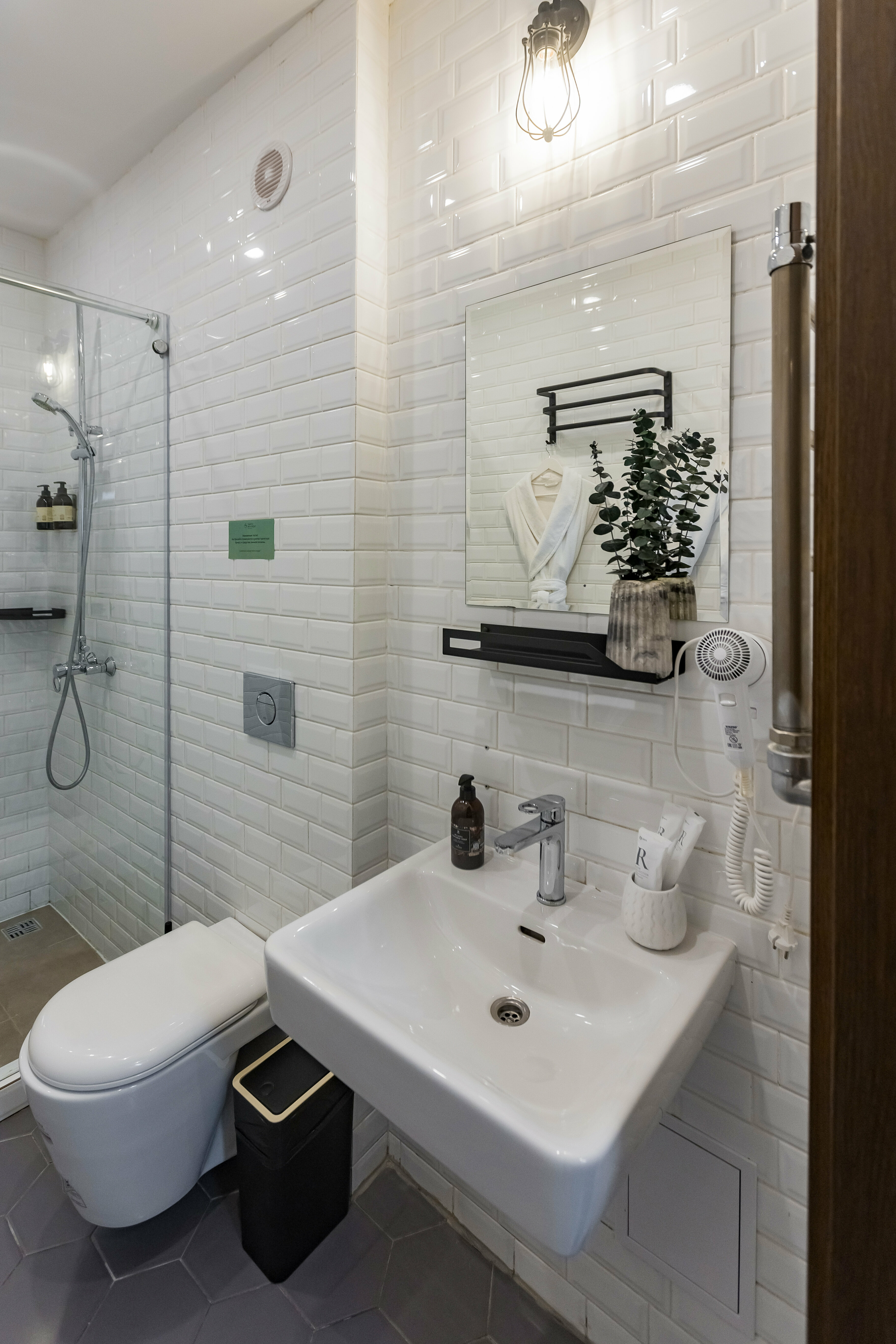 Двухместный номер с 1 кроватью и балконом