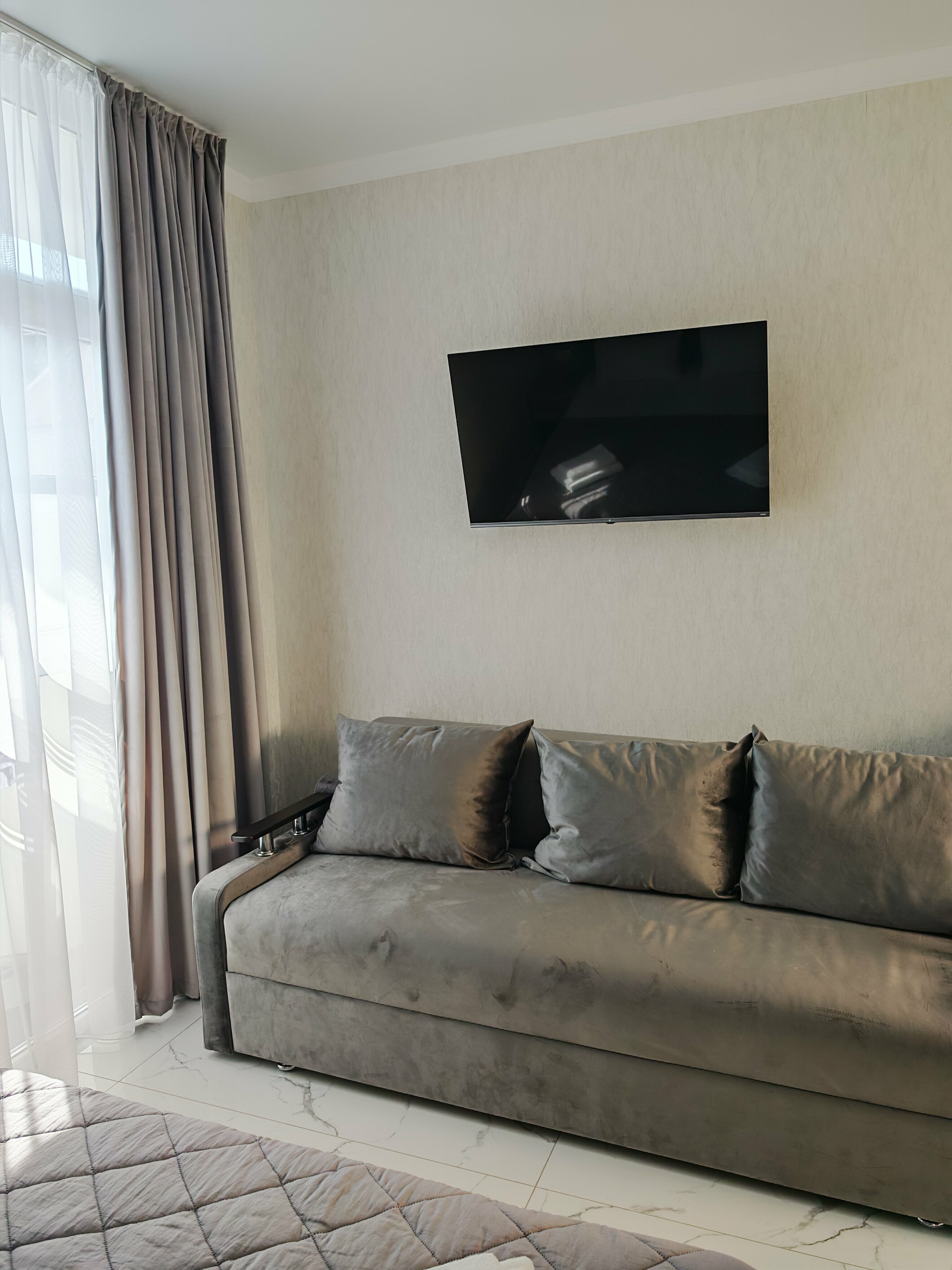 Двухместный номер с 1 кроватью и балконом