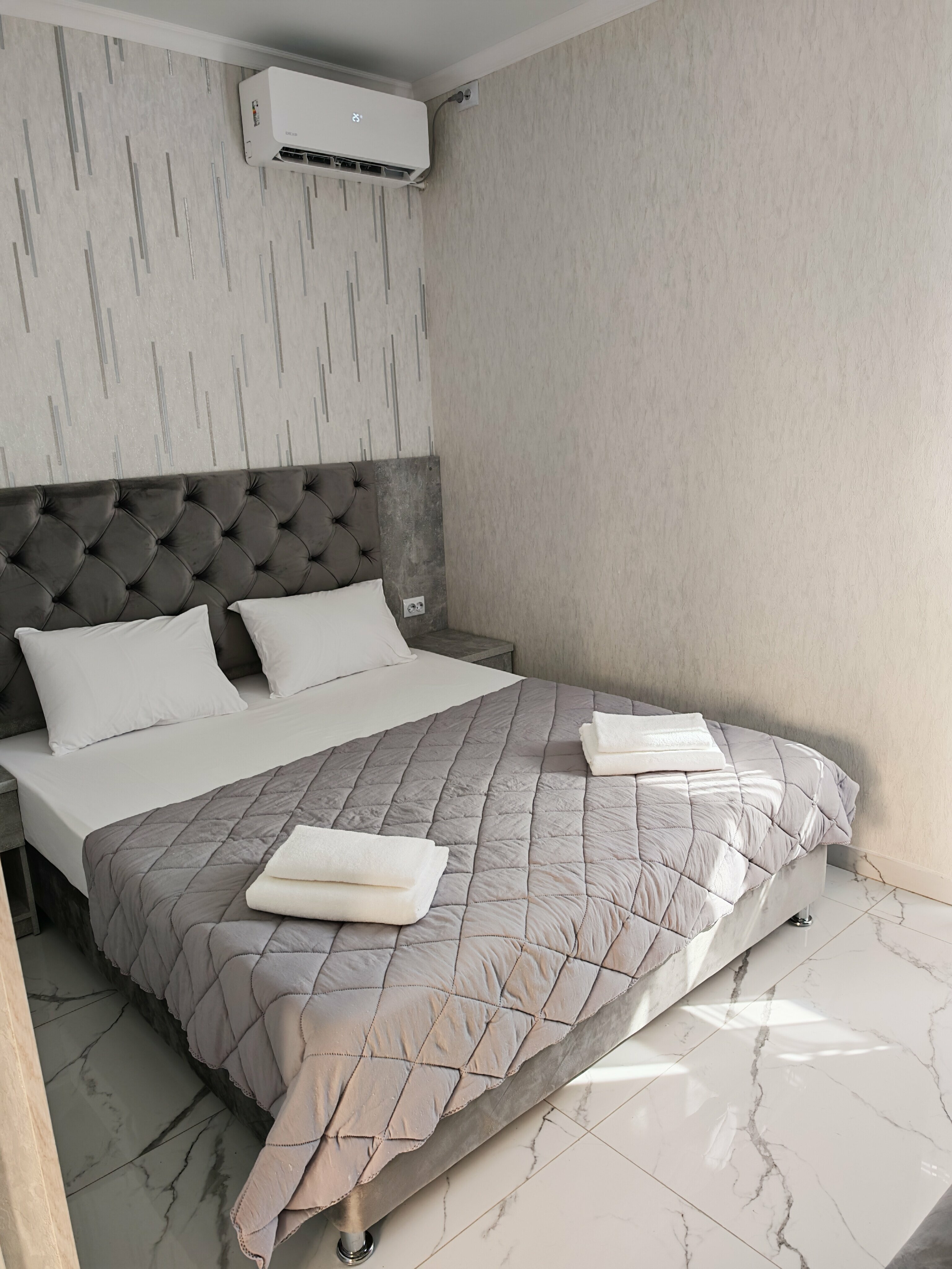 Двухместный номер с 1 кроватью и балконом