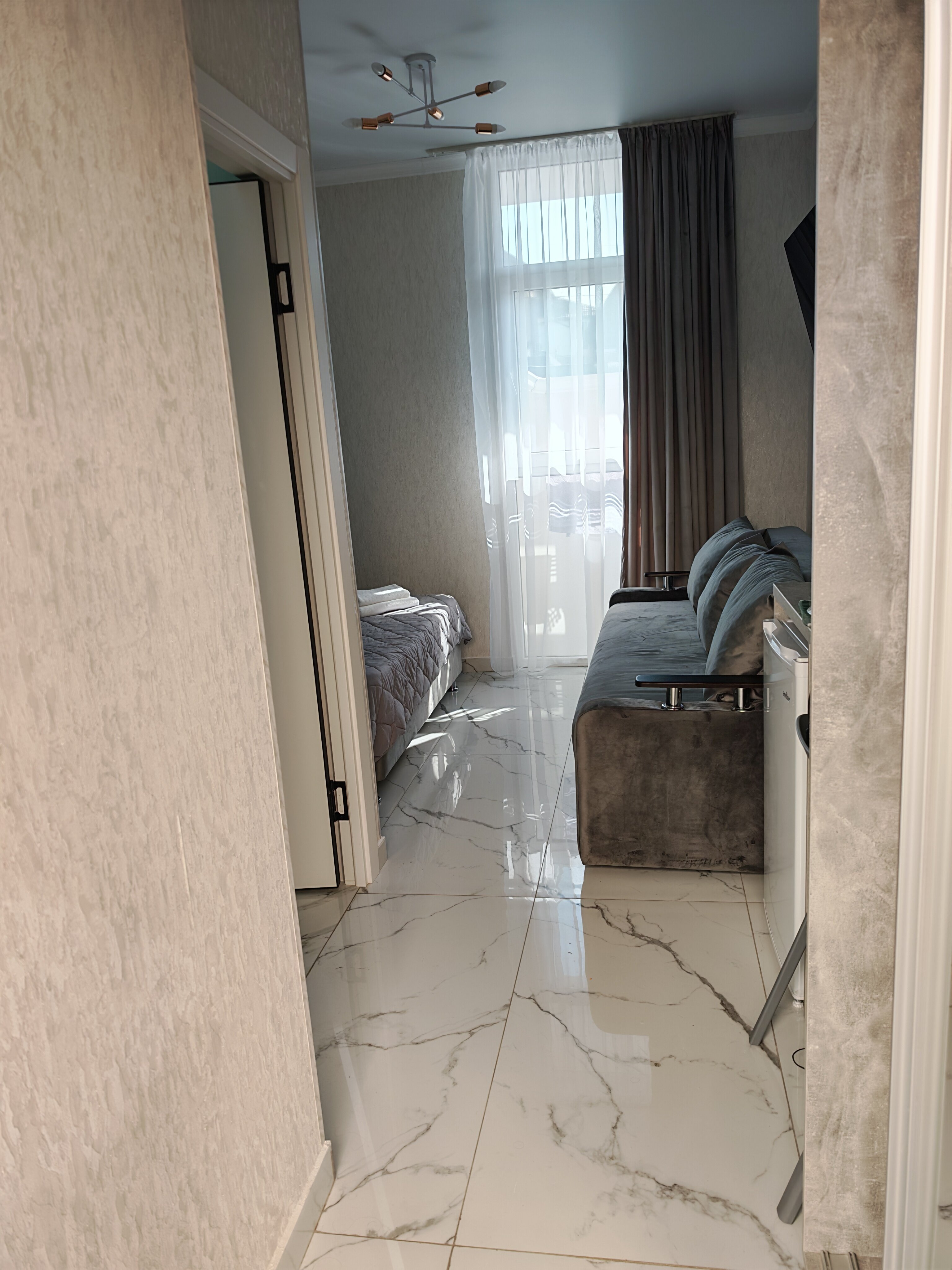 Двухместный номер с 1 кроватью и балконом