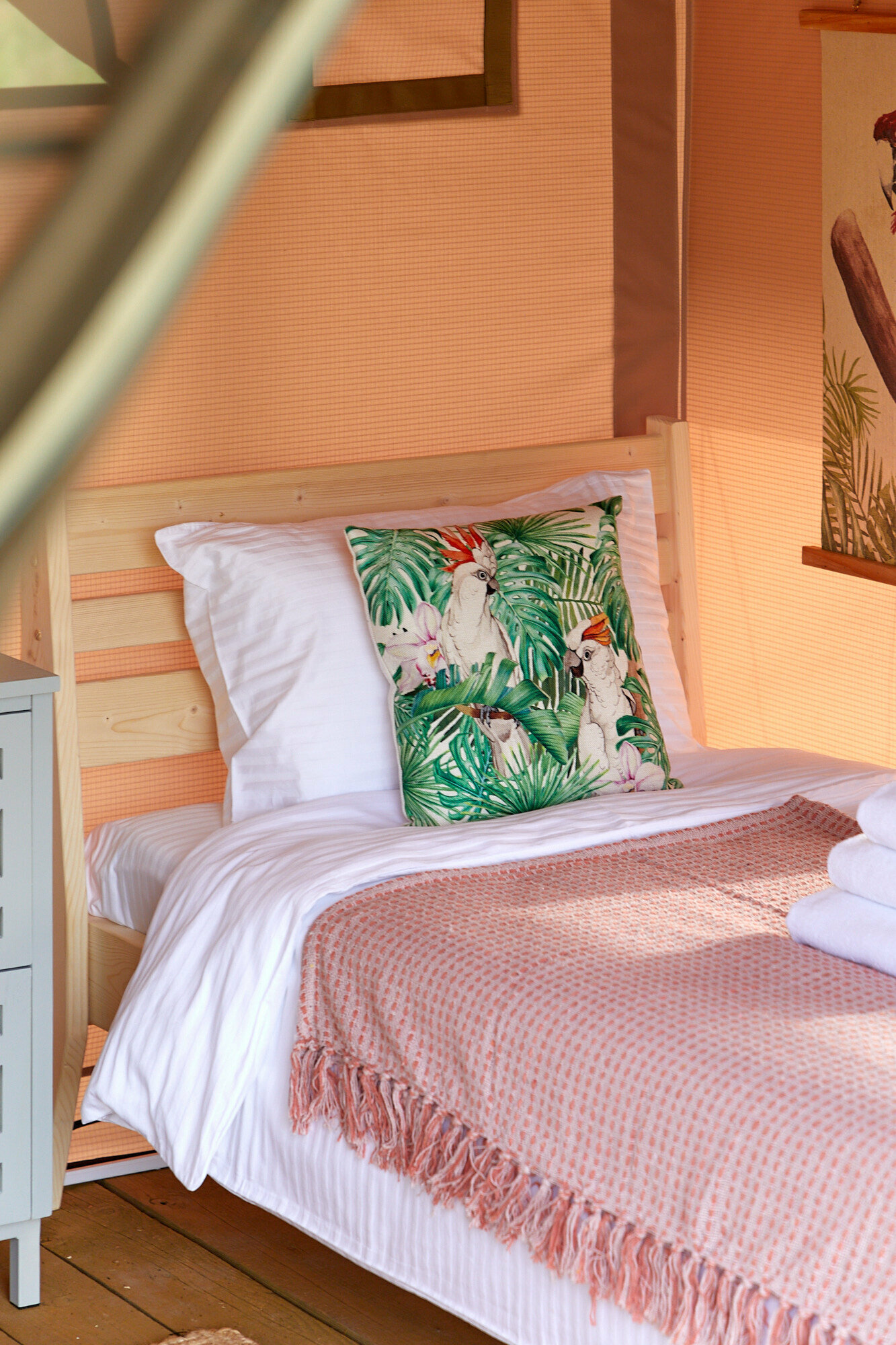 Двухместный Сафари-тент с 2 одноместными кроватями