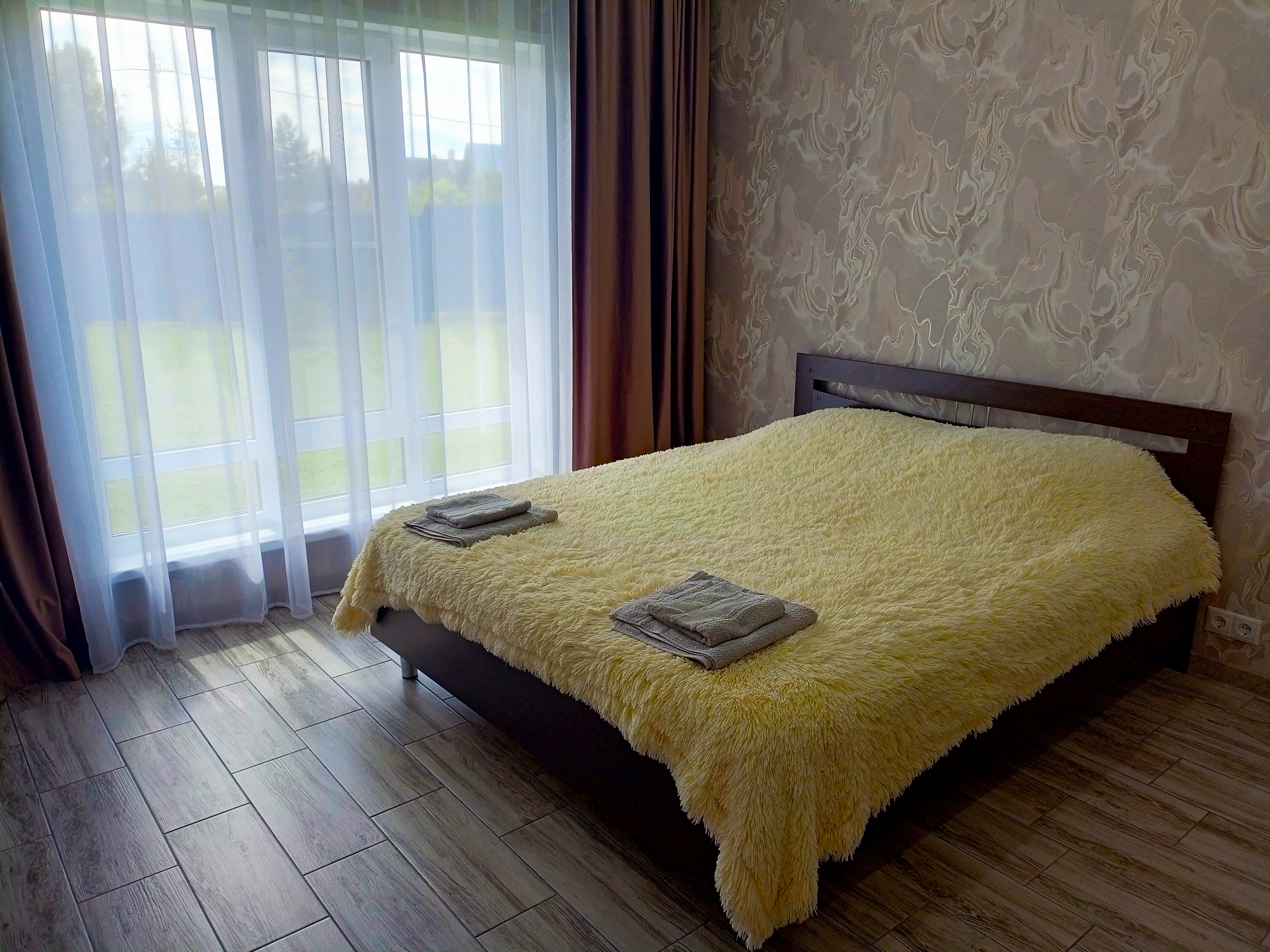 Дом с чаном, 3 спальни, одноэтажный, тёплые полы и беседка