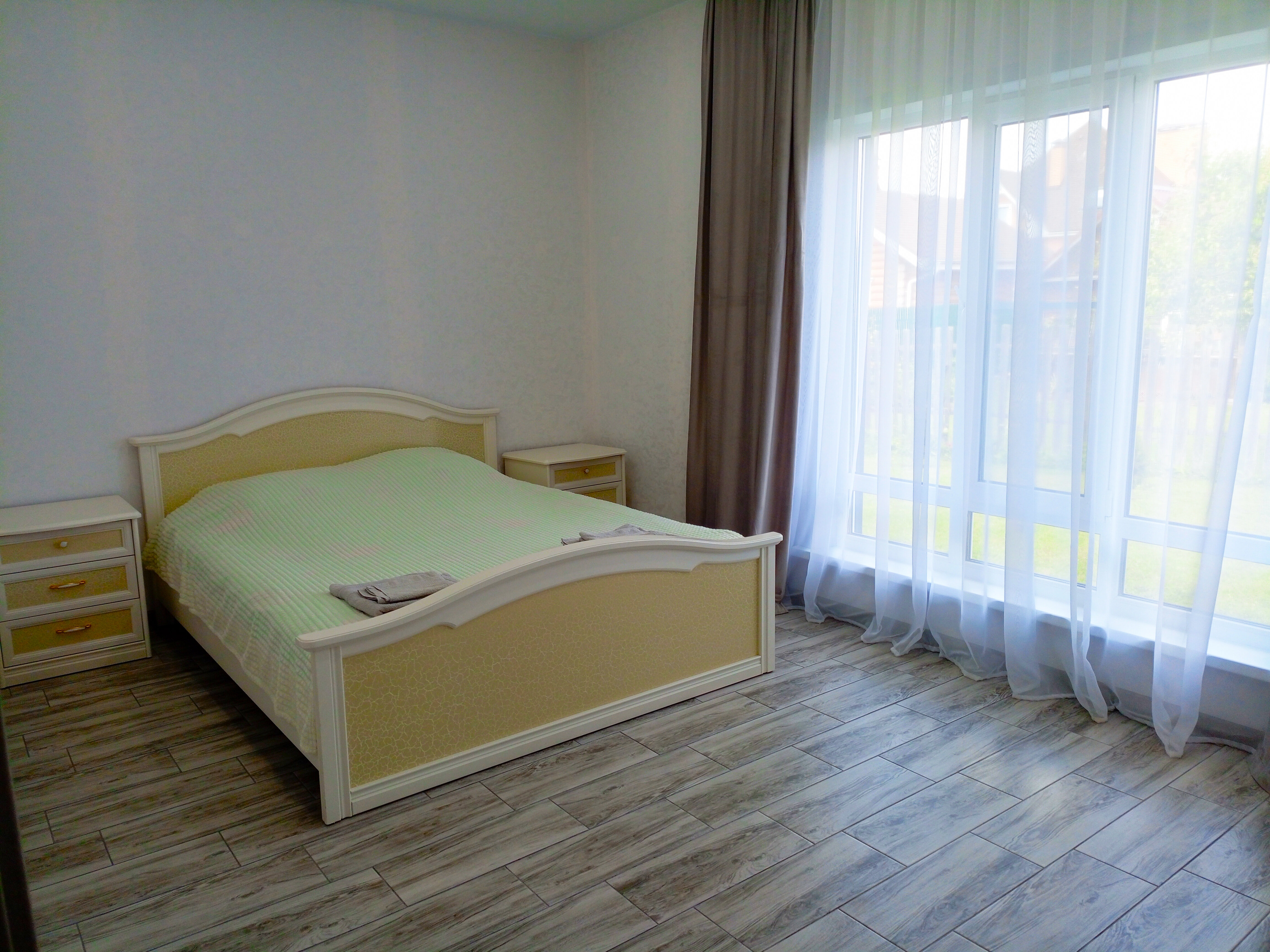 Дом с чаном, 3 спальни, одноэтажный, тёплые полы и беседка