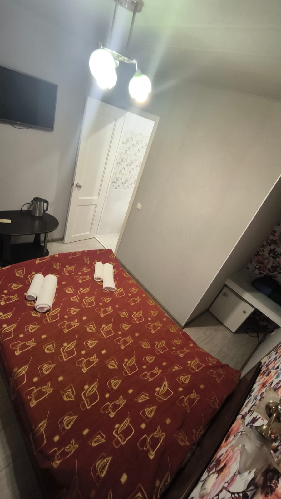 Двухместный номер Делюкс с 1 кроватью и балконом