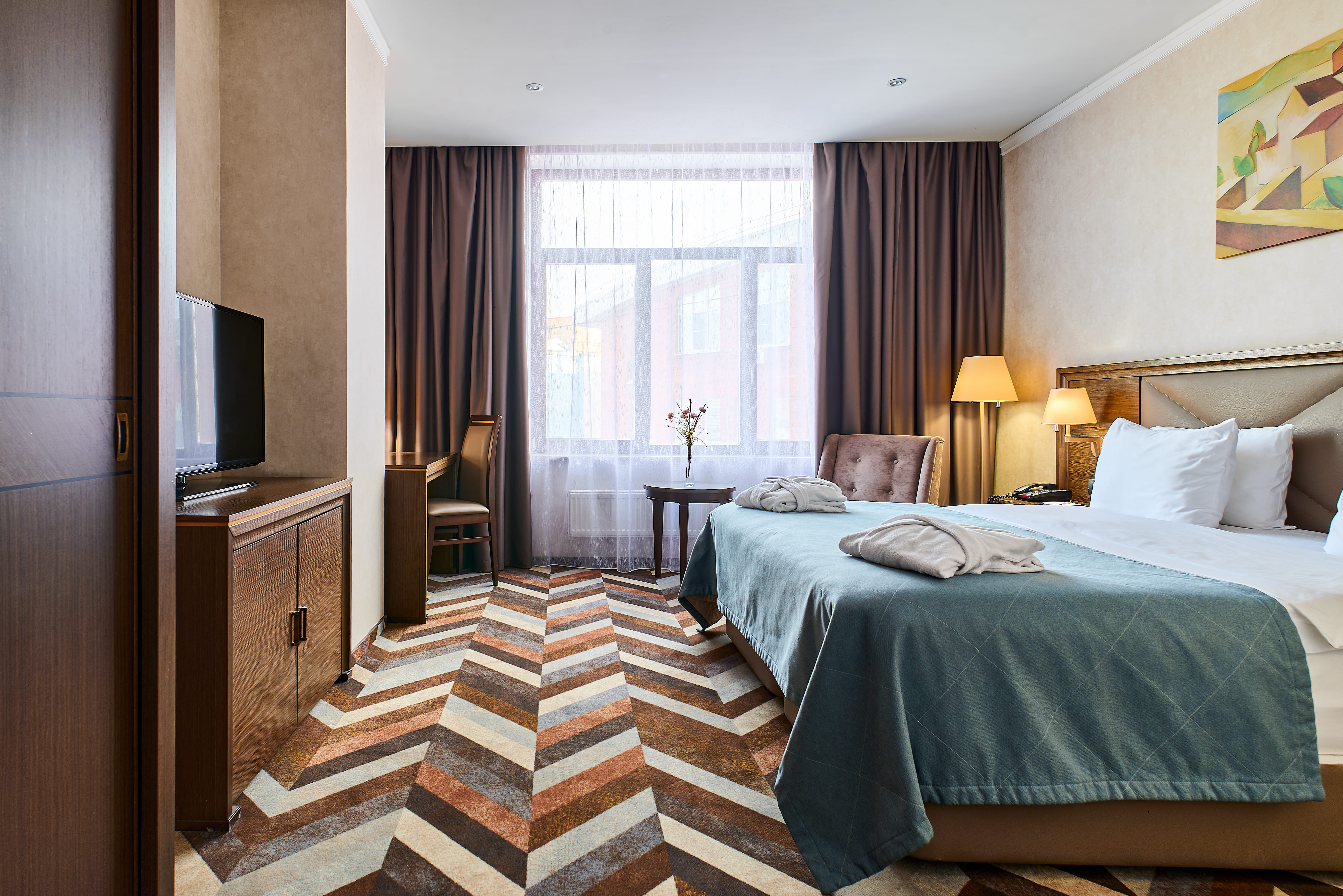 Стандартный двухместный номер с 1 кроватью