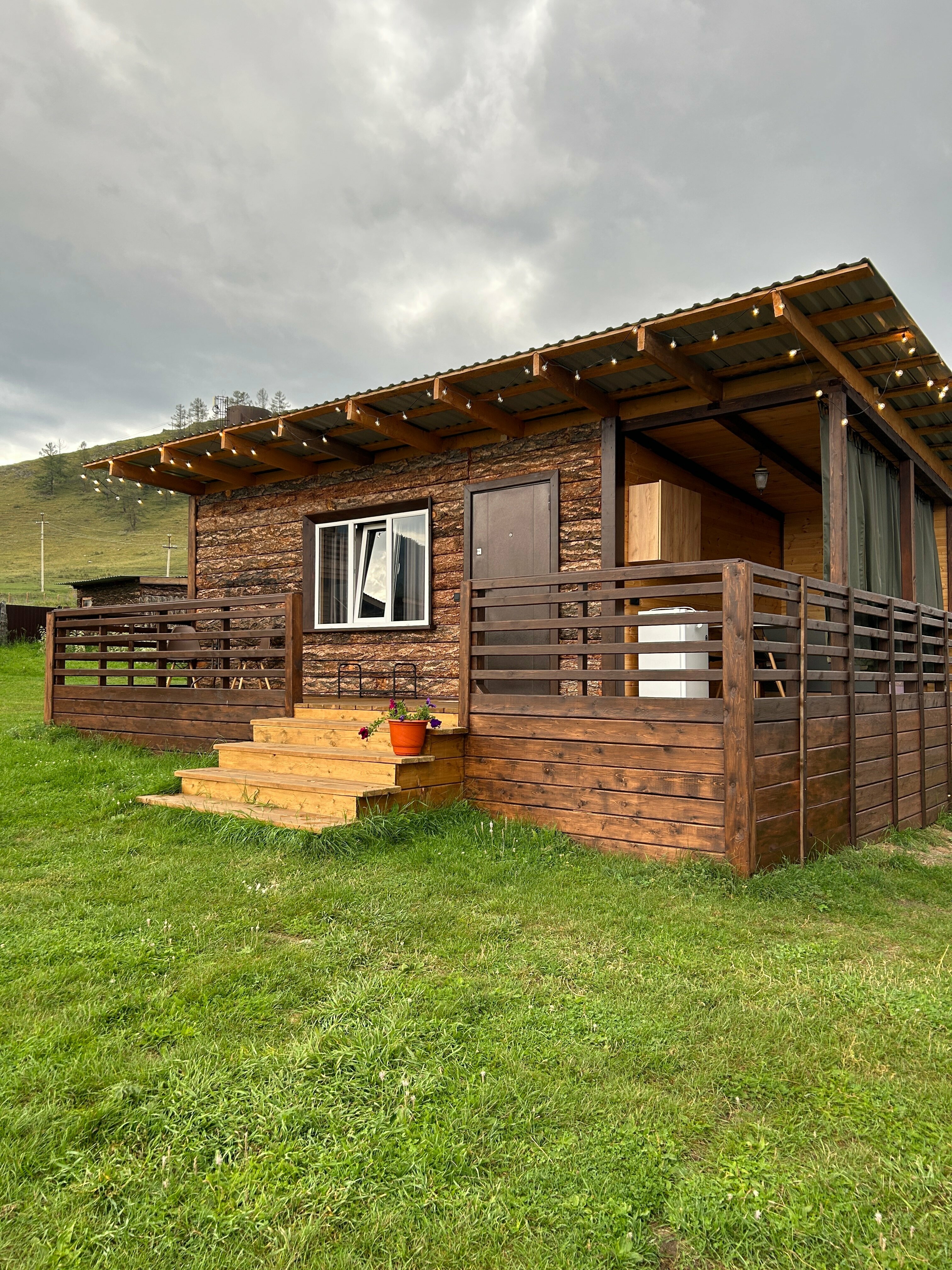 Деревянный Домик "Комфорт"