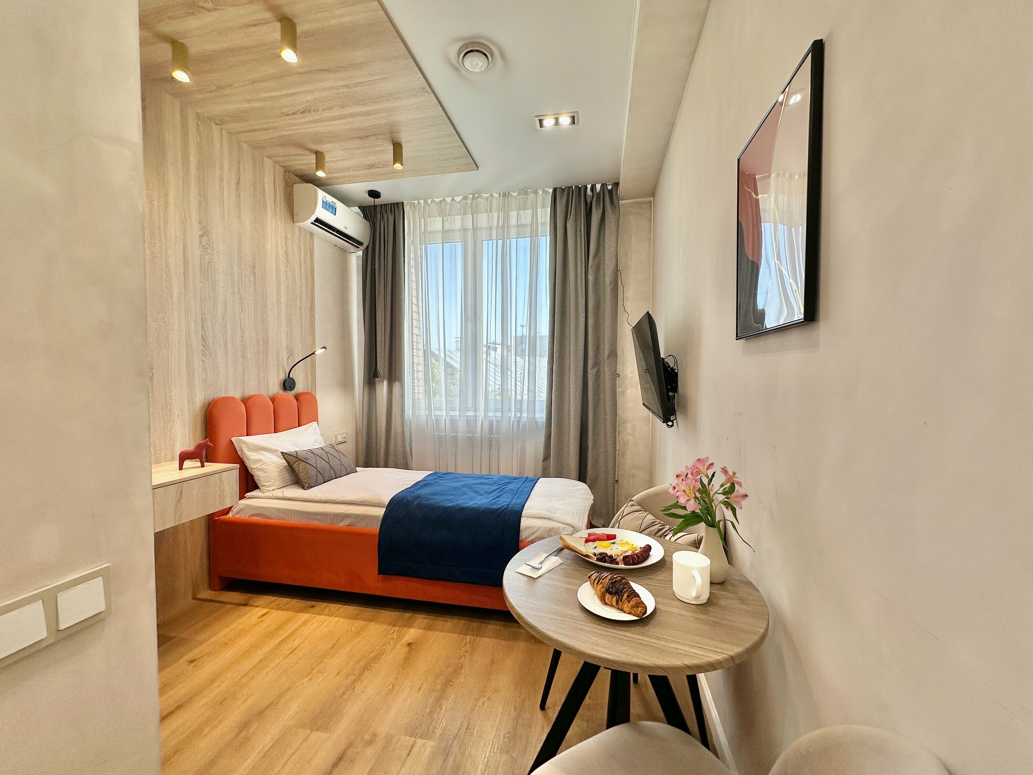 Студия 1-спальная (1 чел)